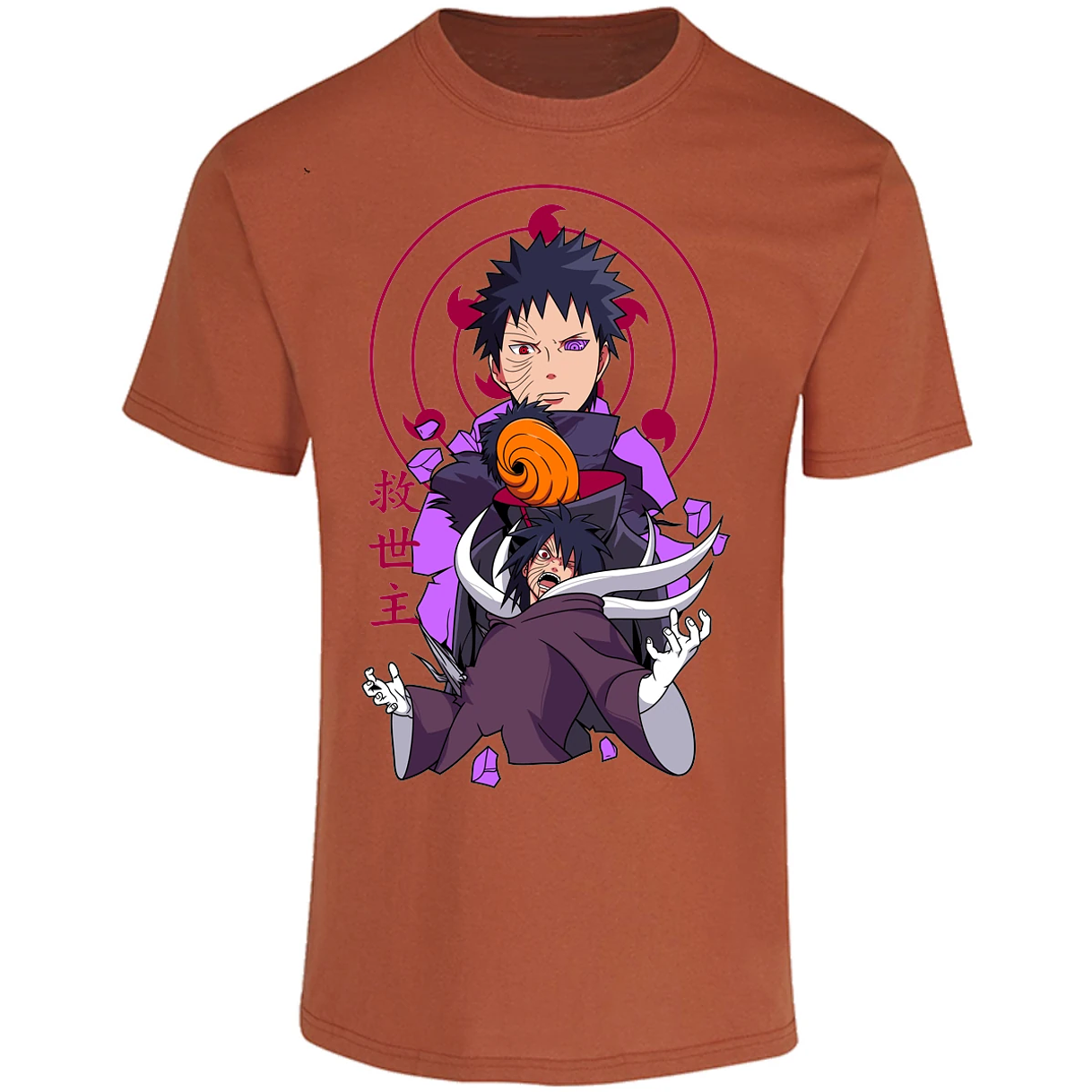 Playera Naruto Obito Anime para Adulto 29