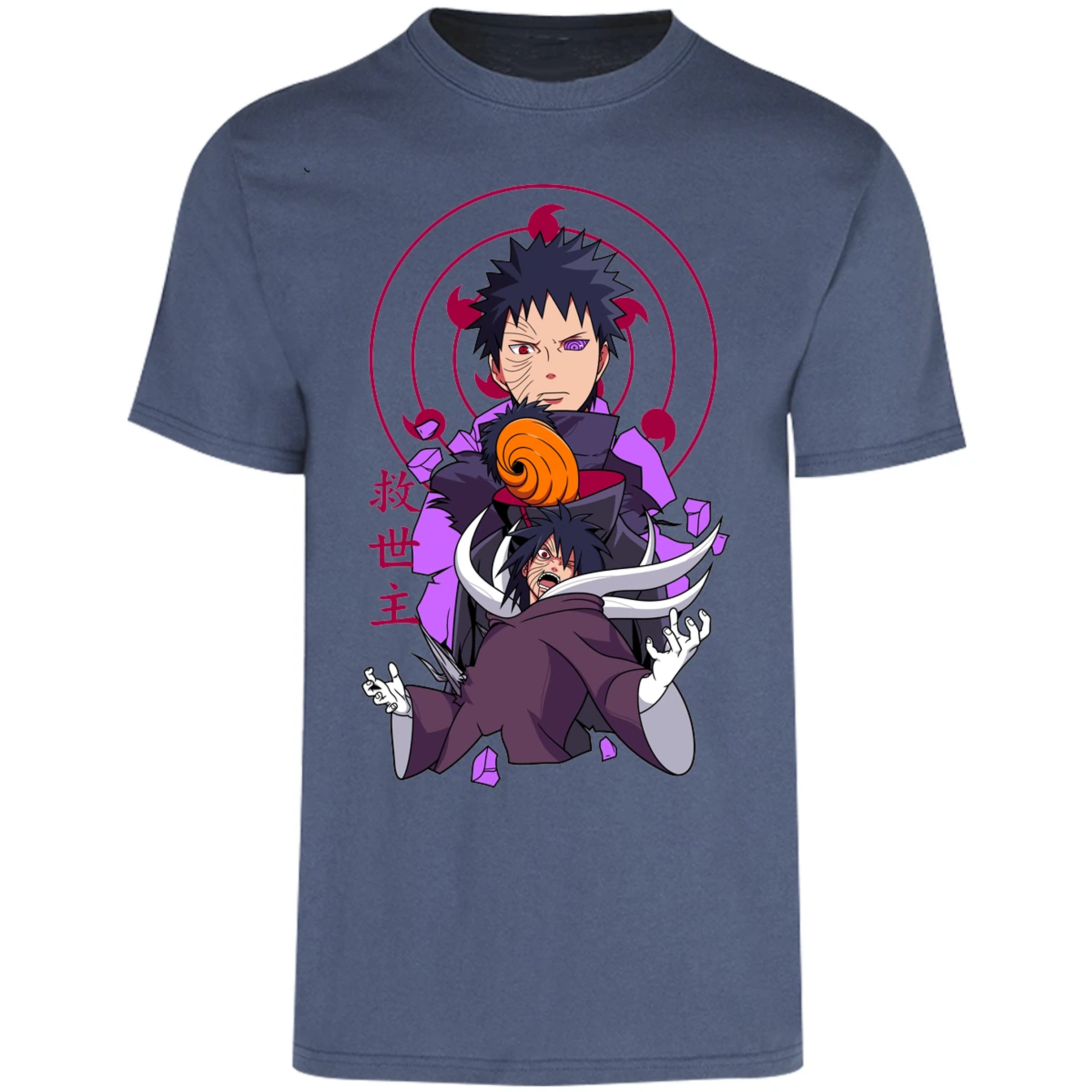 Playera Naruto Obito Anime para Adulto 17