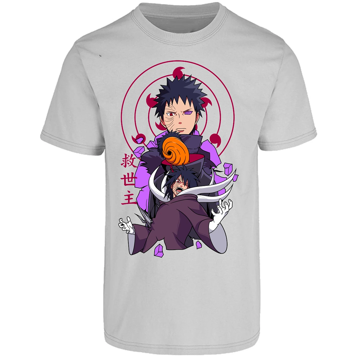 Playera Naruto Obito Anime para Adulto 18