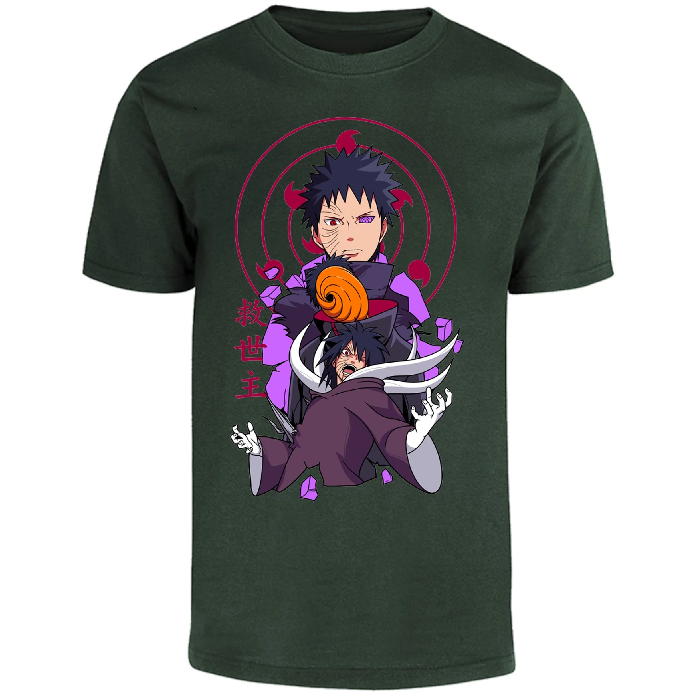 Playera Naruto Obito Anime para Adulto 27