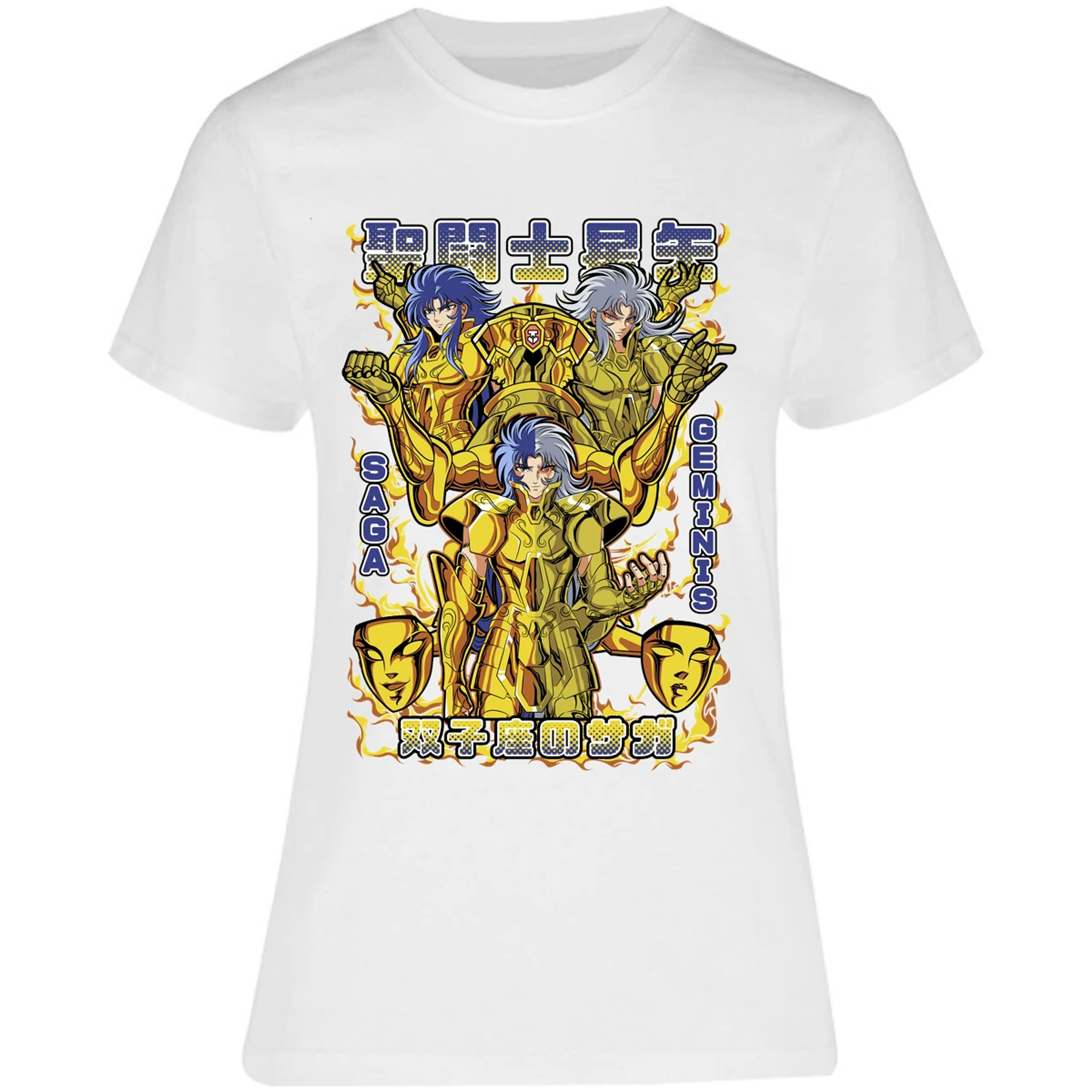 Blusa Saint Seiya Saga De Geminis Blusa para Mujer 2
