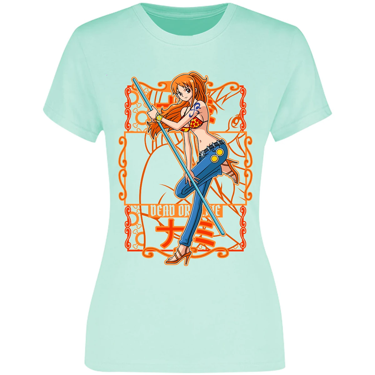 Blusa One Piece Nami One Piece Blusa para Mujer 31