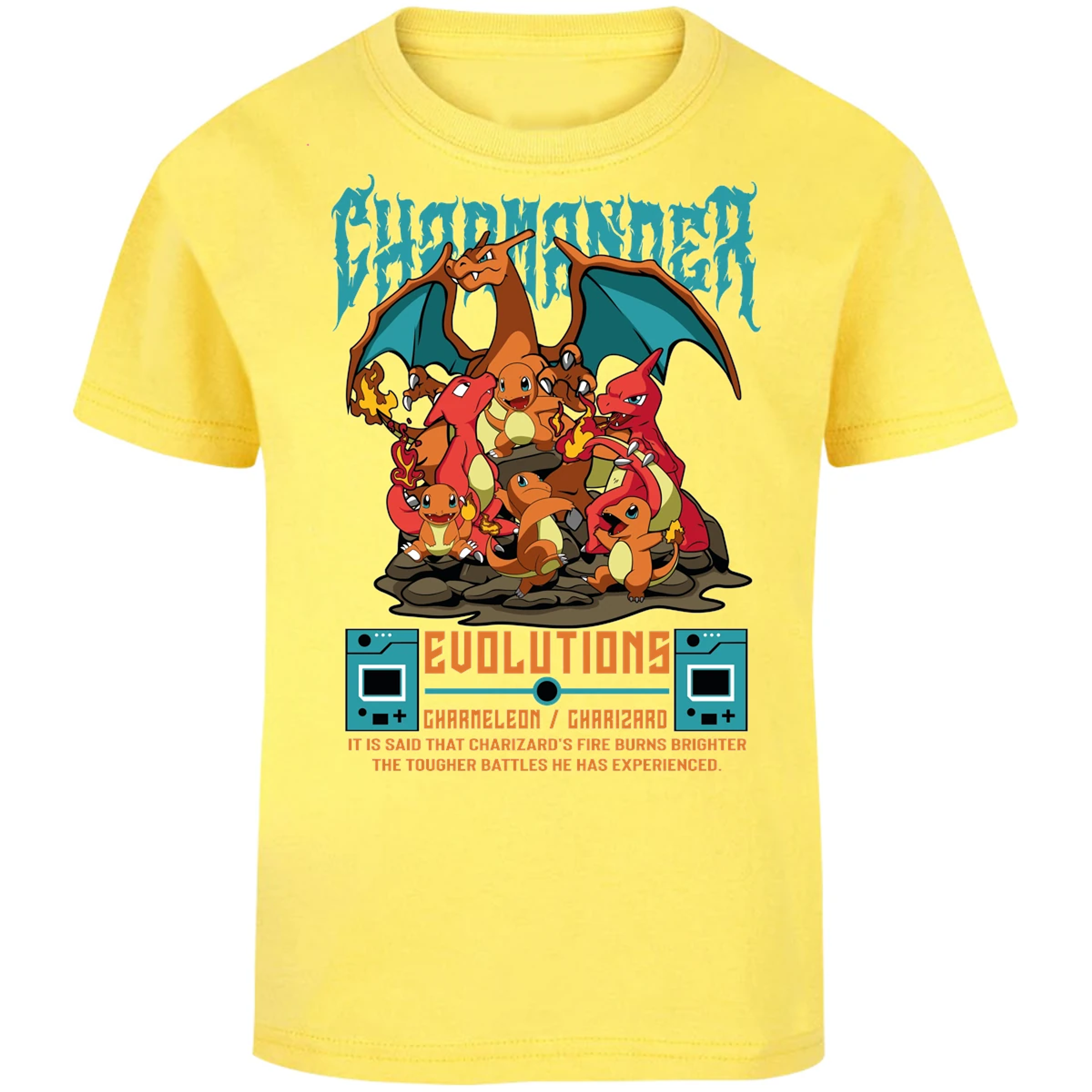 Playera Pokemon Charmander Anime para Niño 1