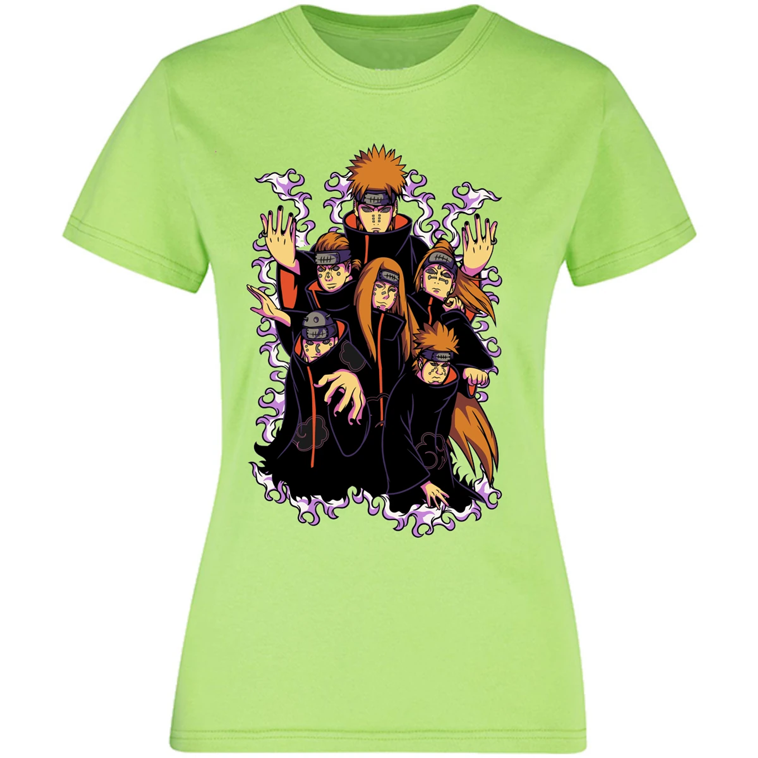 Blusa Naruto Akatsuki Blusa para Mujer 4