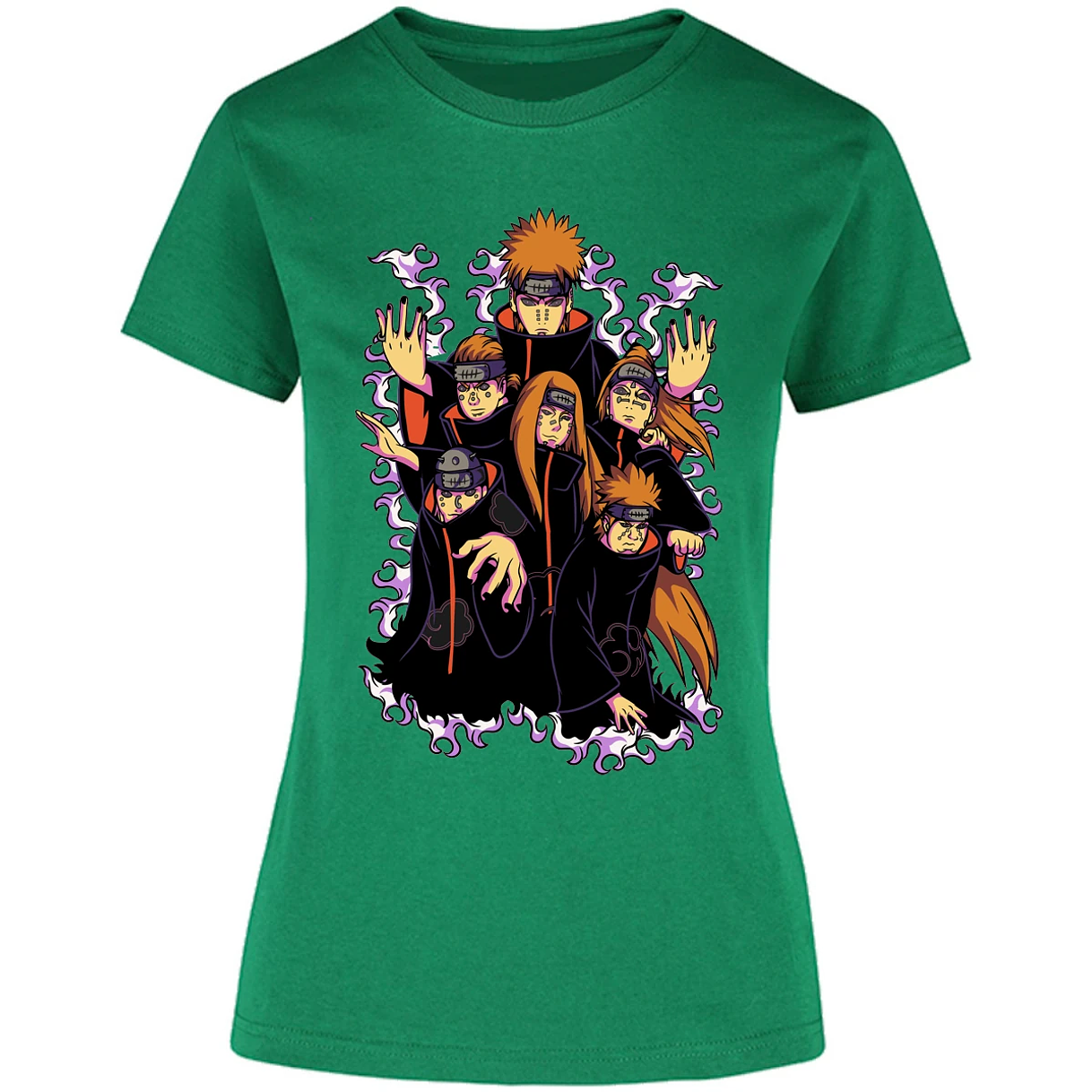 Blusa Naruto Akatsuki Blusa para Mujer 16