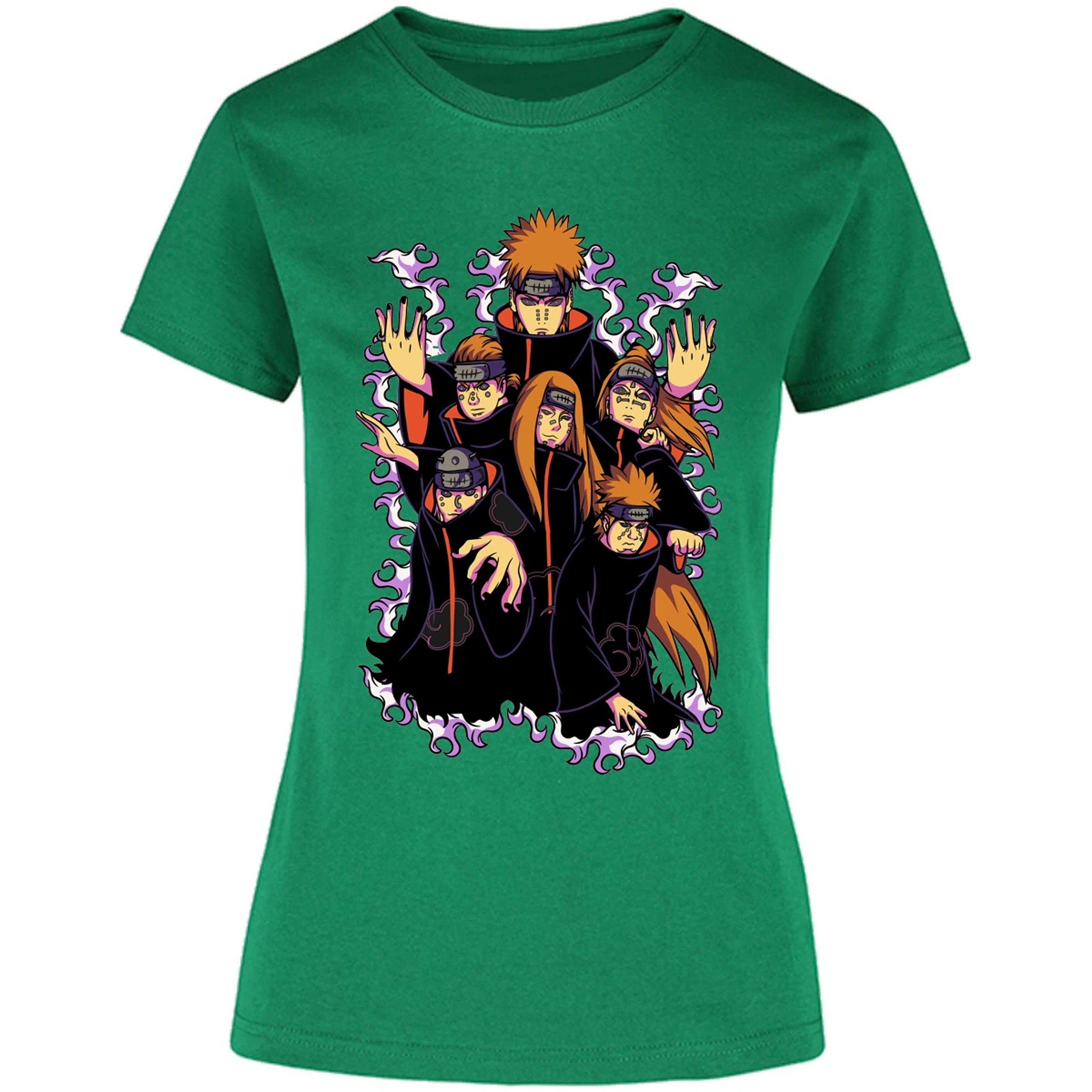 Blusa Naruto Akatsuki Blusa para Mujer 16