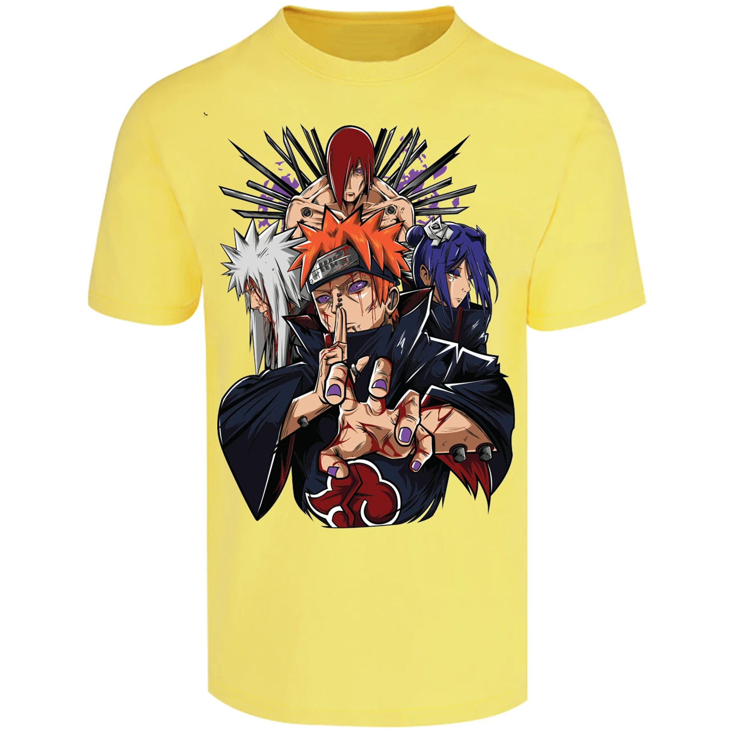 Playera Naruto Pain Anime para Adulto 15