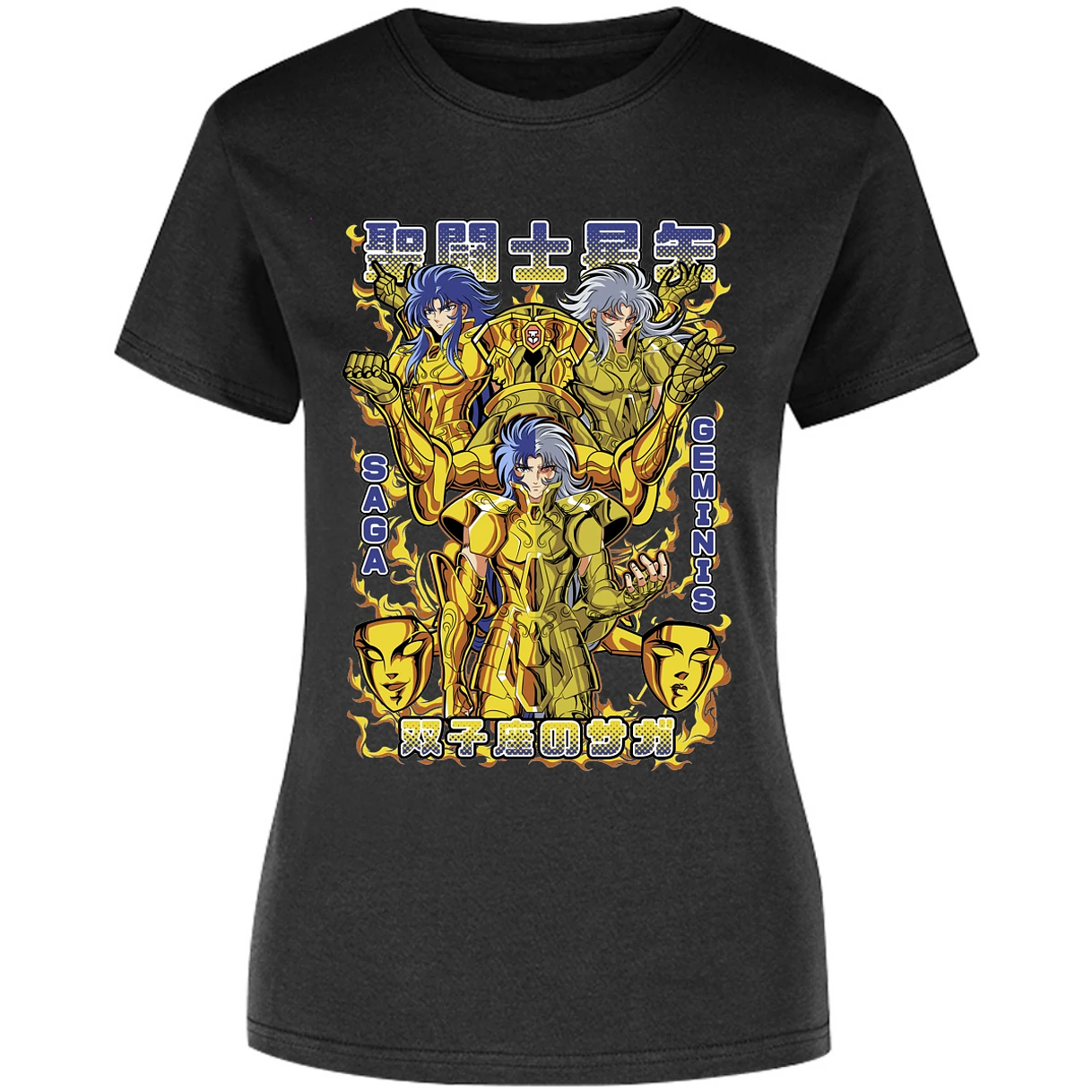 Blusa Saint Seiya Saga De Geminis Blusa para Mujer 4