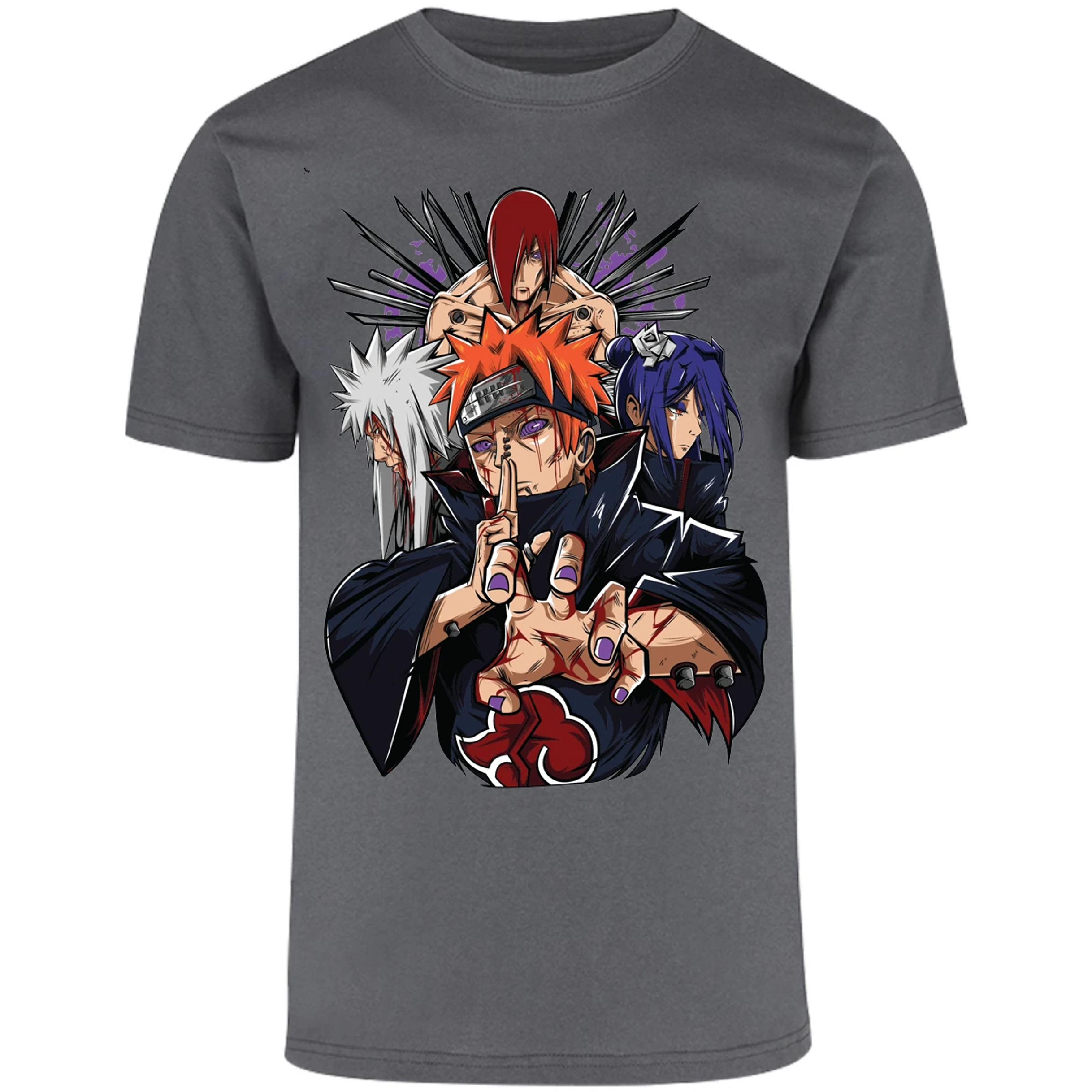 Playera Naruto Pain Anime para Adulto 19