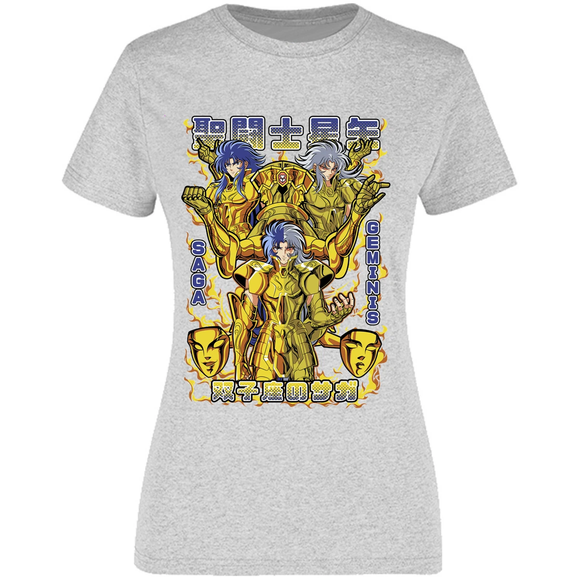 Blusa Saint Seiya Saga De Geminis Blusa para Mujer 9