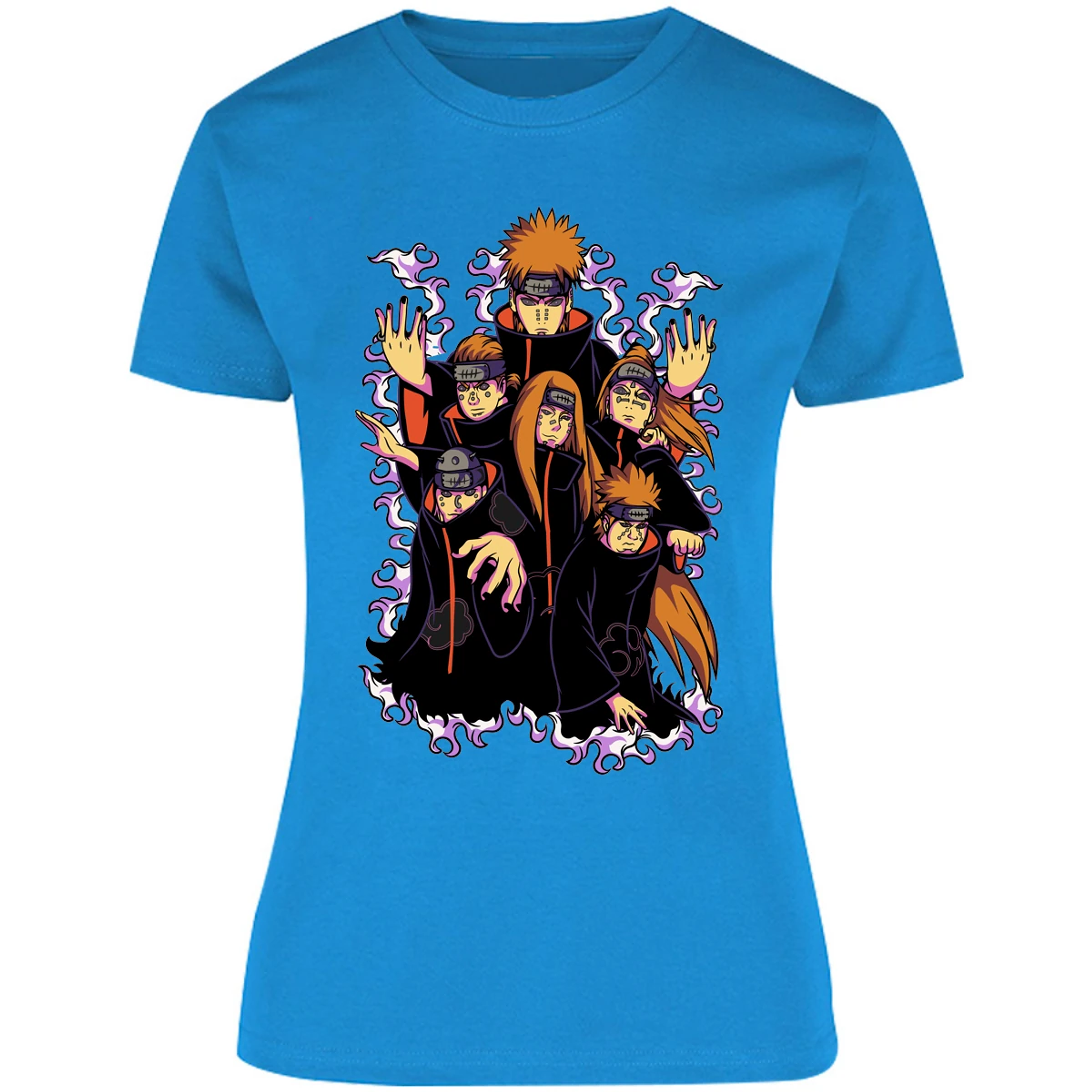 Blusa Naruto Akatsuki Blusa para Mujer 7