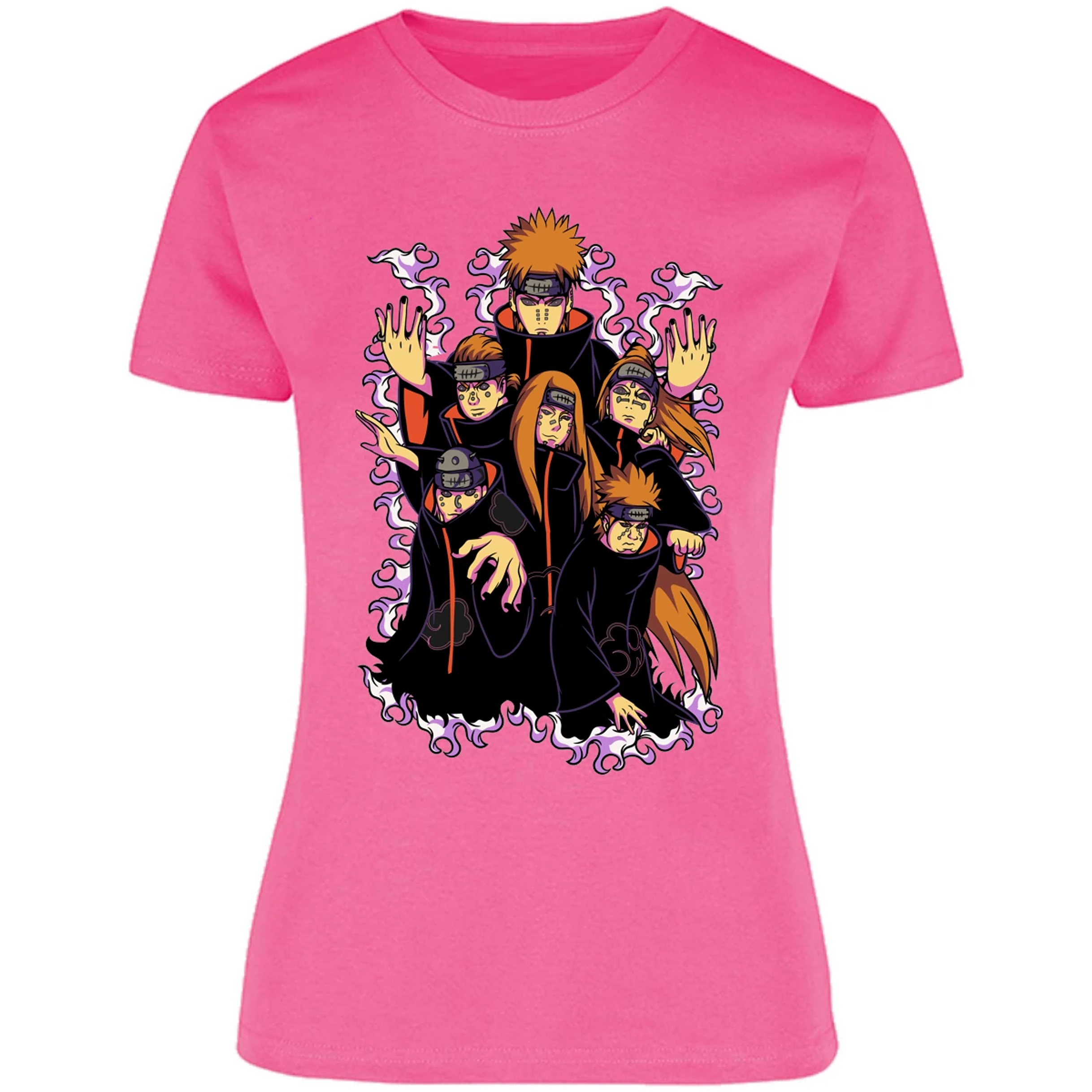 Blusa Naruto Akatsuki Blusa para Mujer 12
