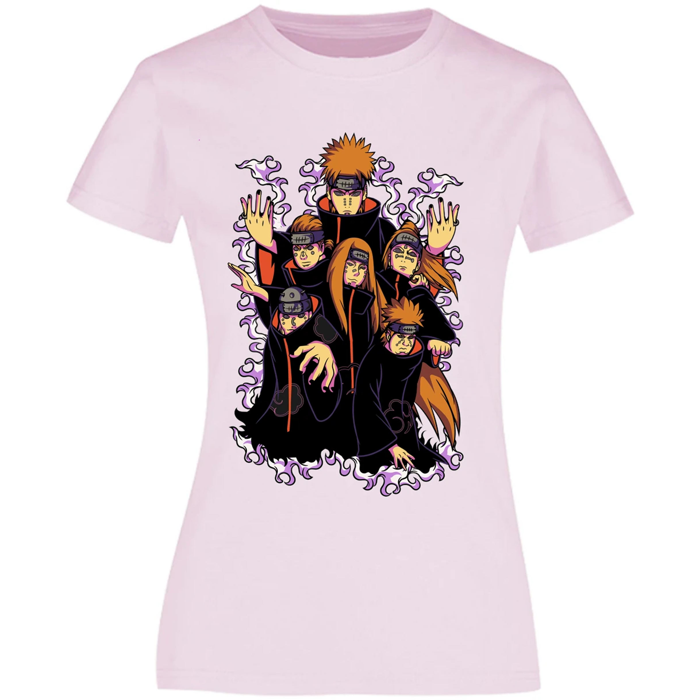 Blusa Naruto Akatsuki Blusa para Mujer 13