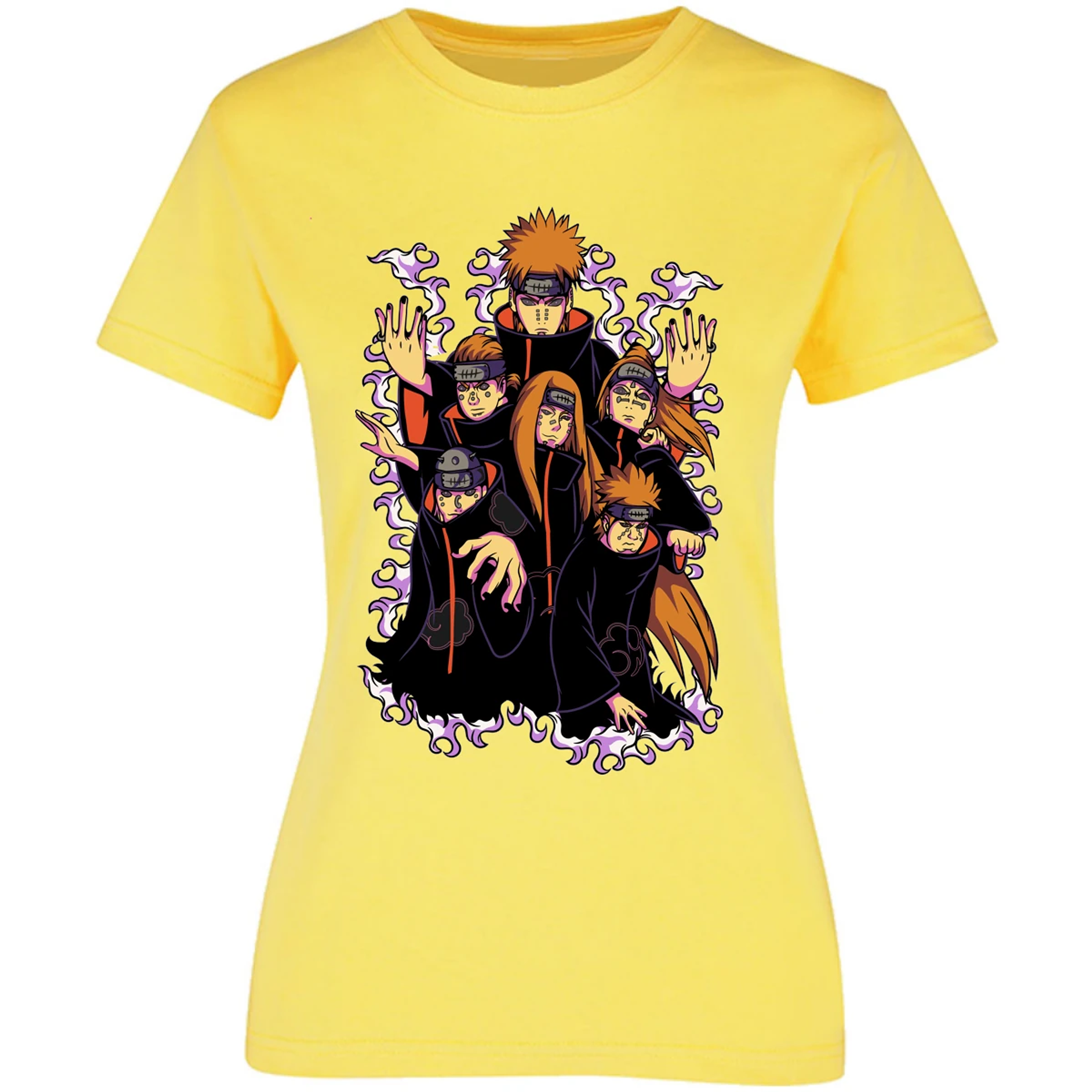 Blusa Naruto Akatsuki Blusa para Mujer 14