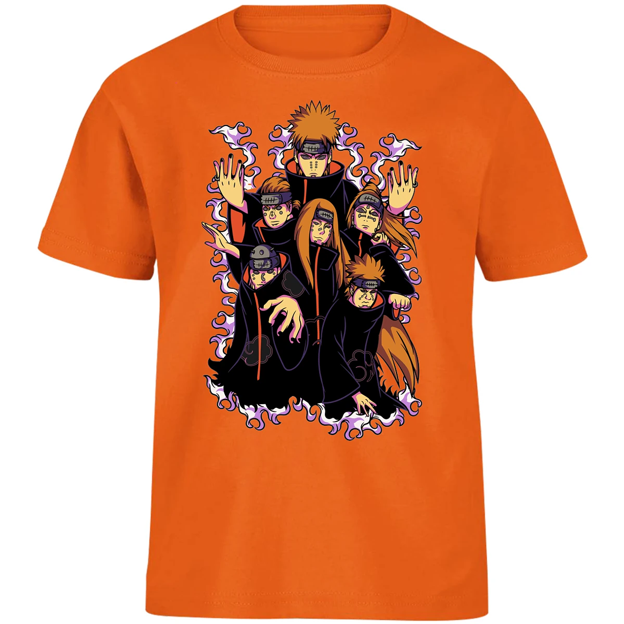 Playera Naruto Akatsuki para Niño 4