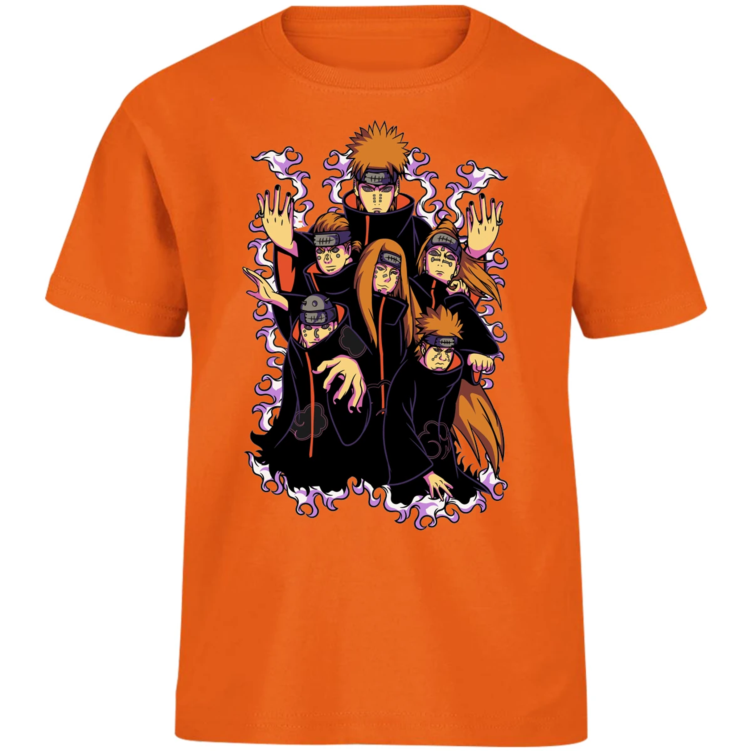 Playera Naruto Akatsuki para Niño 4