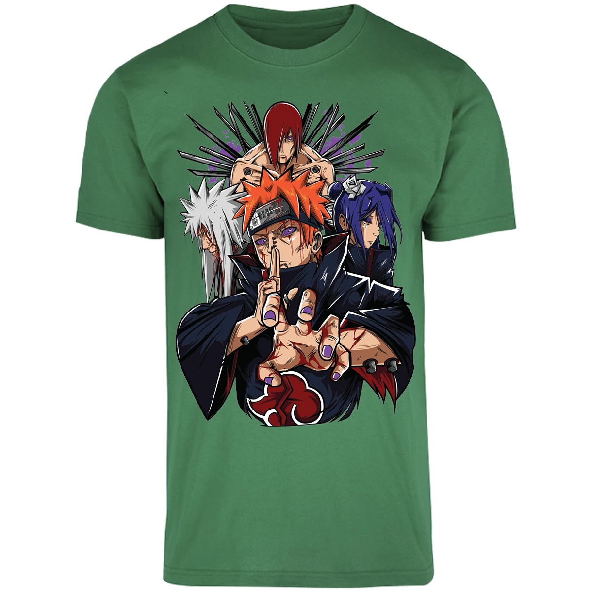 Playera Naruto Pain Anime para Adulto 12