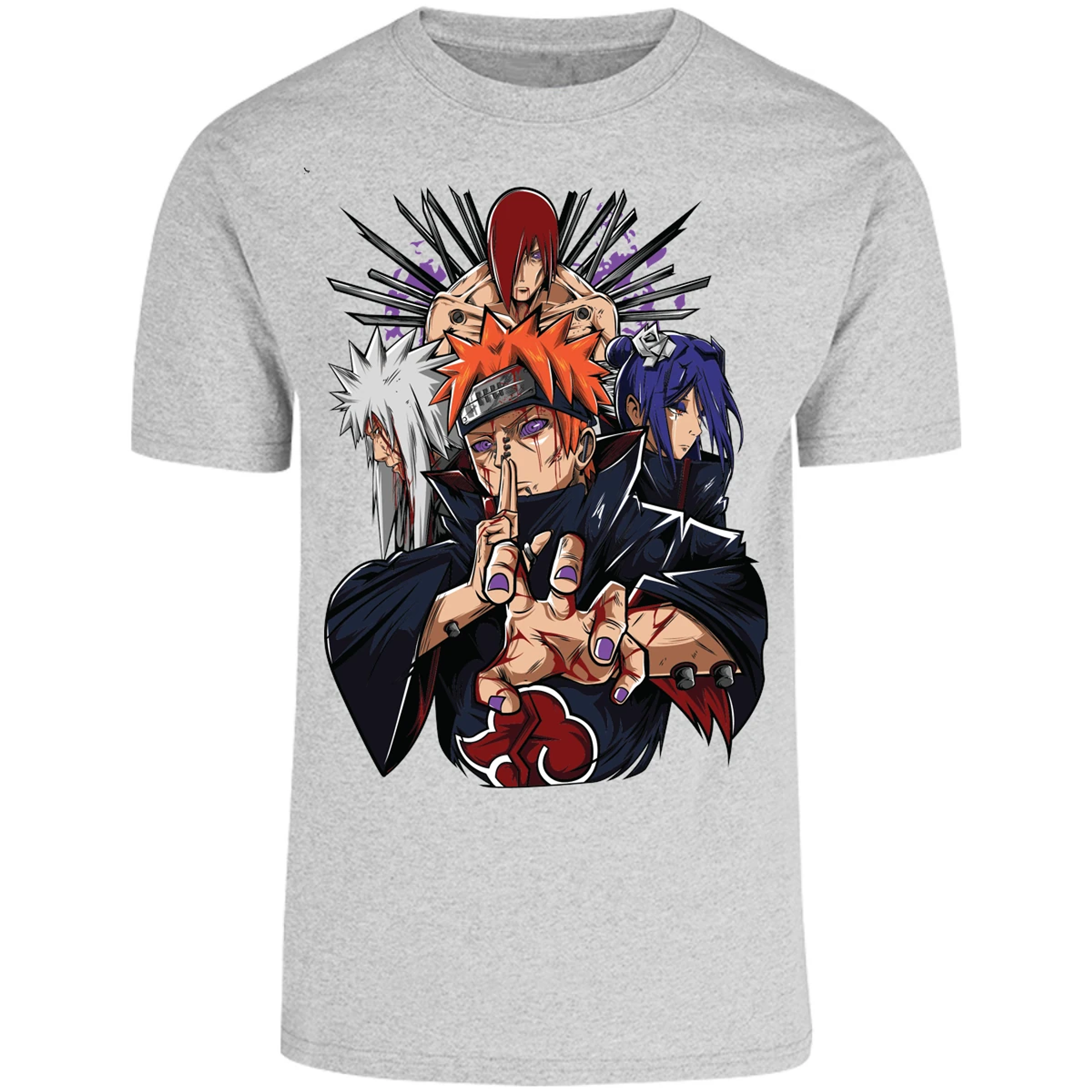 Playera Naruto Pain Anime para Adulto 10