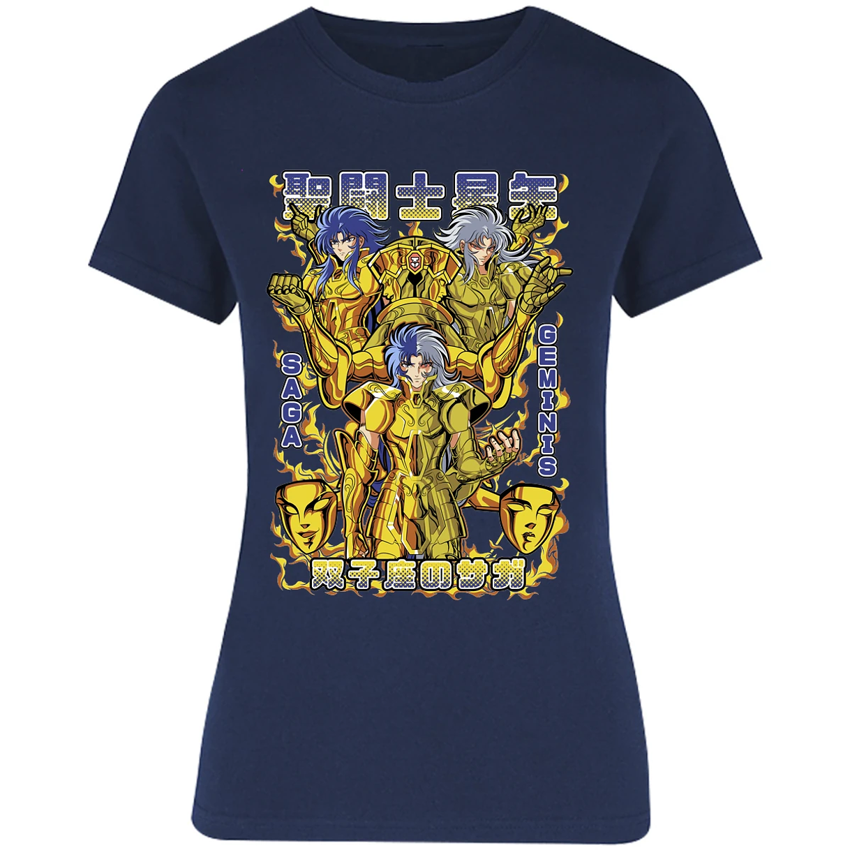 Blusa Saint Seiya Saga De Geminis Blusa para Mujer 16