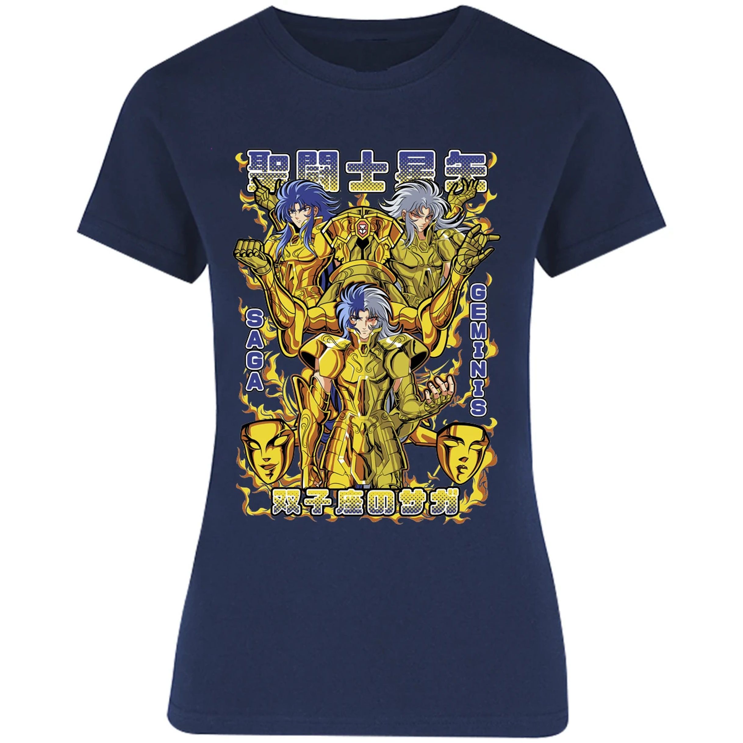 Blusa Saint Seiya Saga De Geminis Blusa para Mujer 16