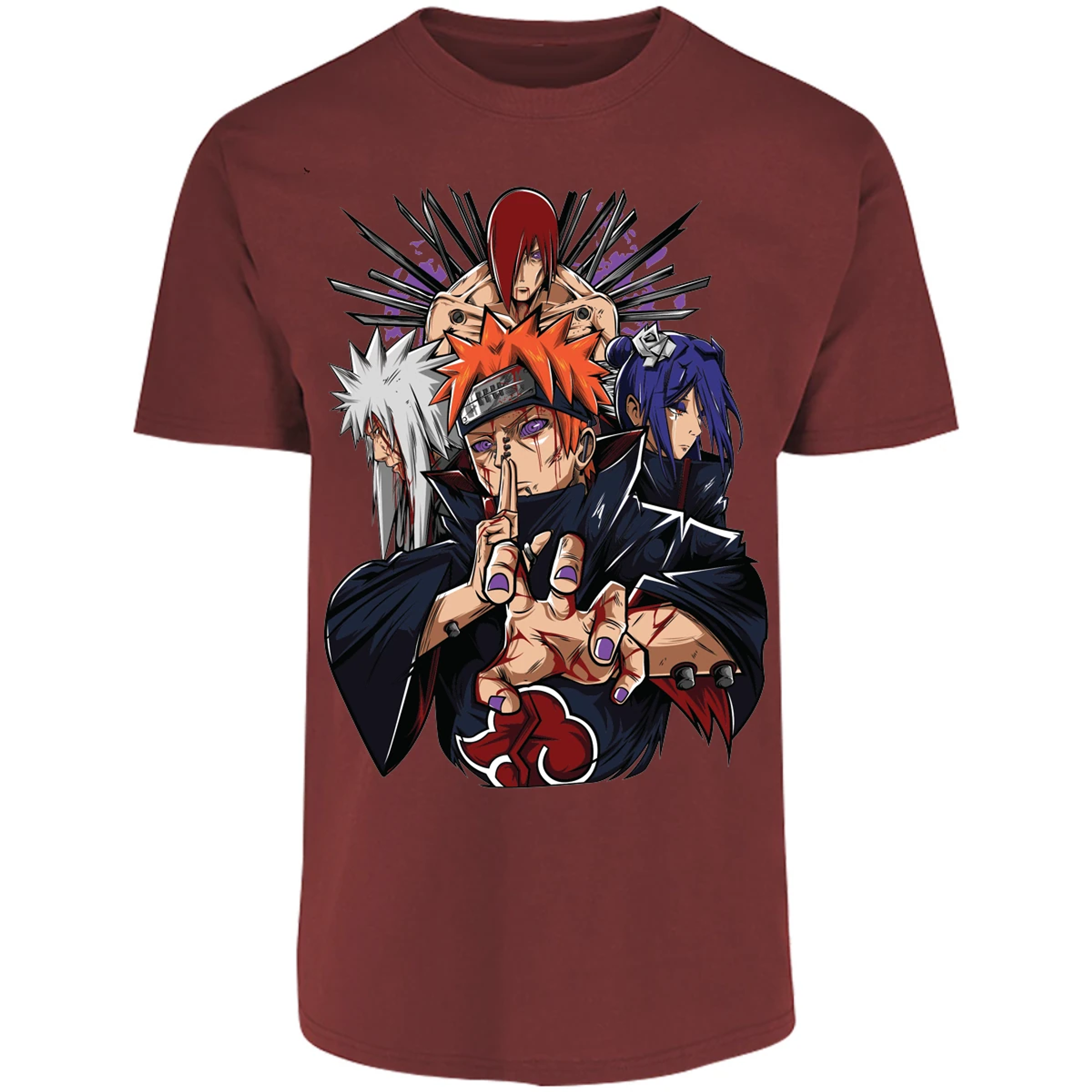 Playera Naruto Pain Anime para Adulto 28