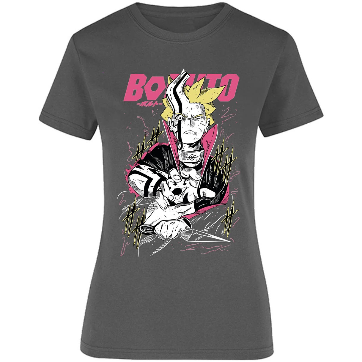 Blusa Naruto Boruto Basic Blusa para Mujer 10