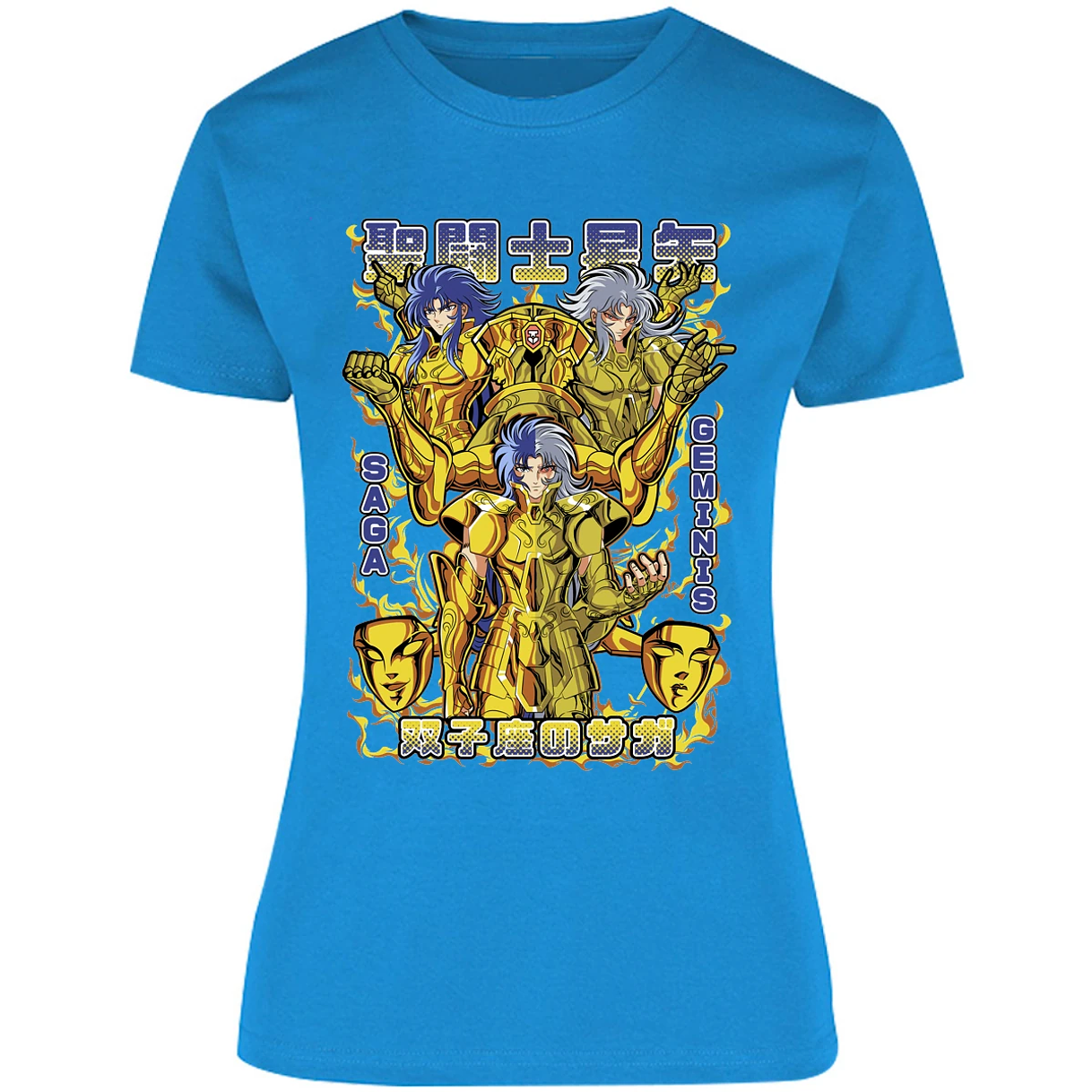 Blusa Saint Seiya Saga De Geminis Blusa para Mujer 18