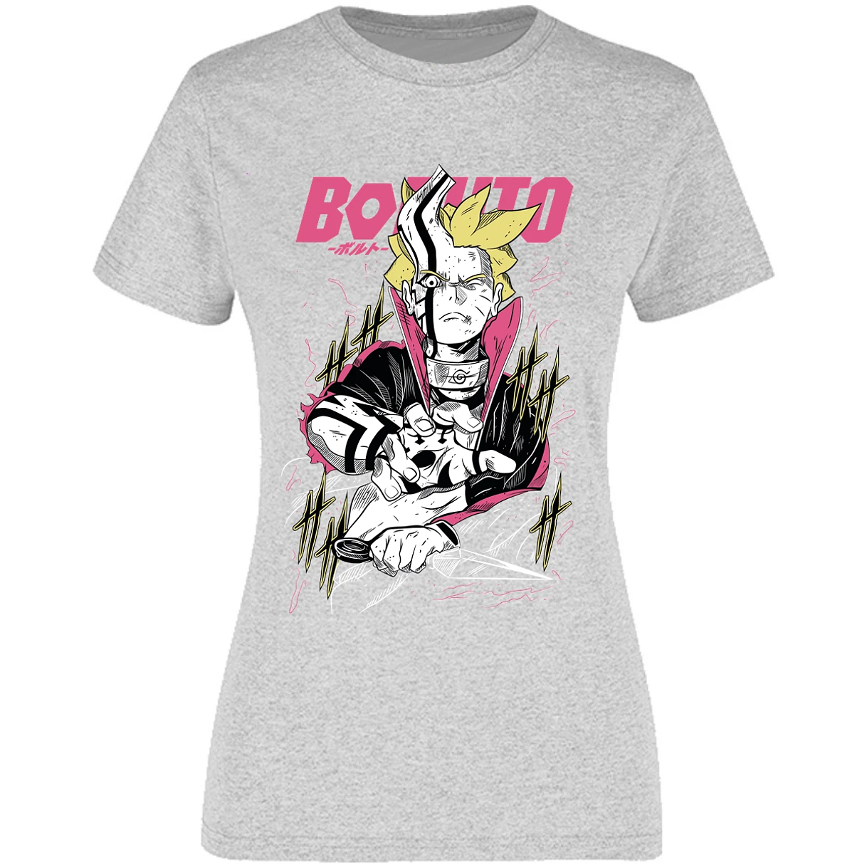 Blusa Naruto Boruto Basic Blusa para Mujer 13