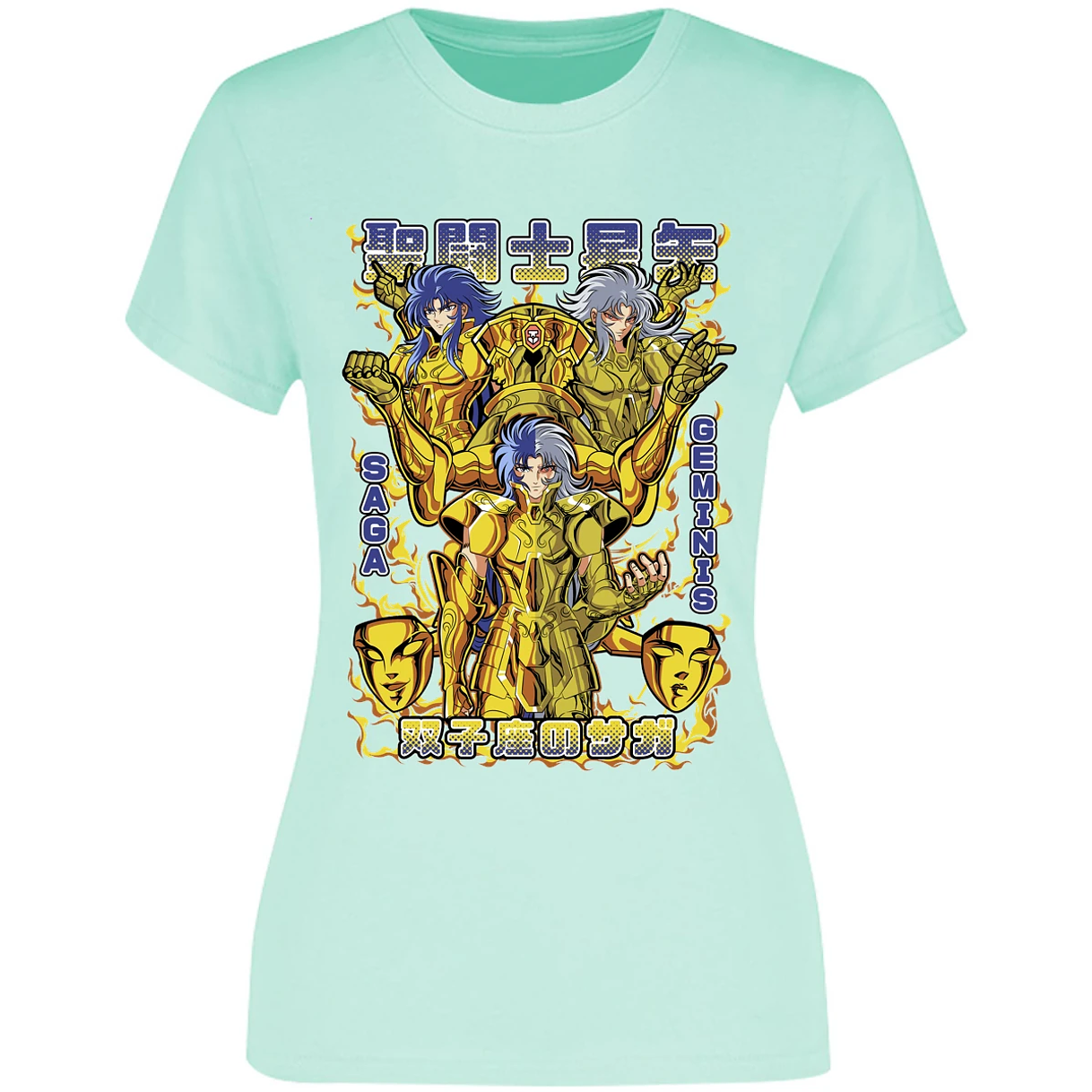 Blusa Saint Seiya Saga De Geminis Blusa para Mujer 12