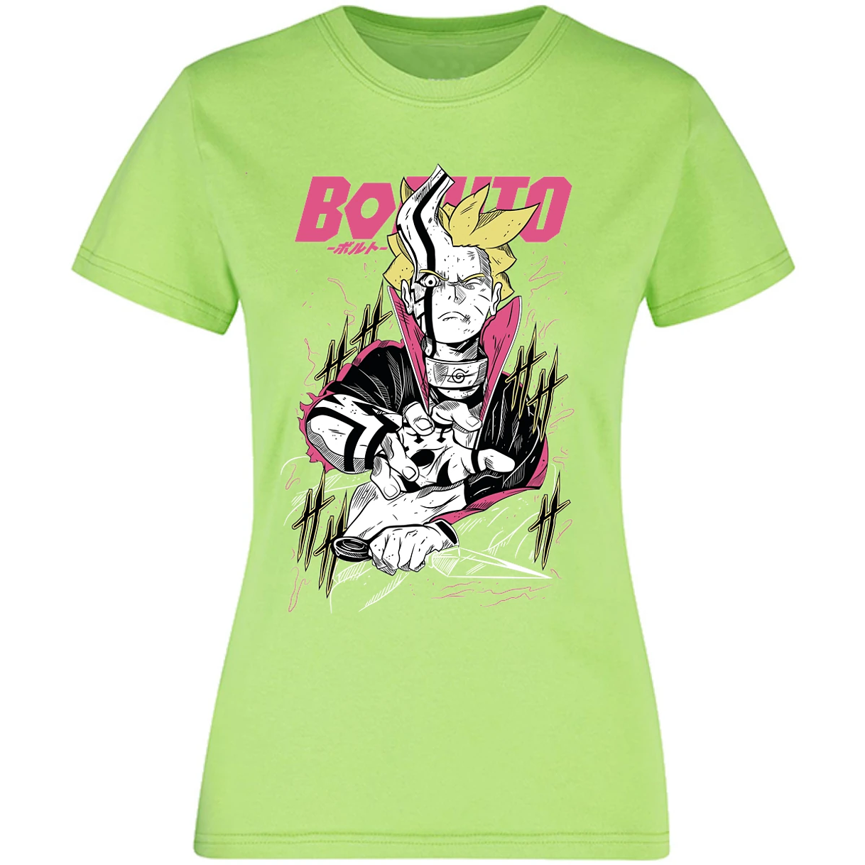 Blusa Naruto Boruto Basic Blusa para Mujer 8