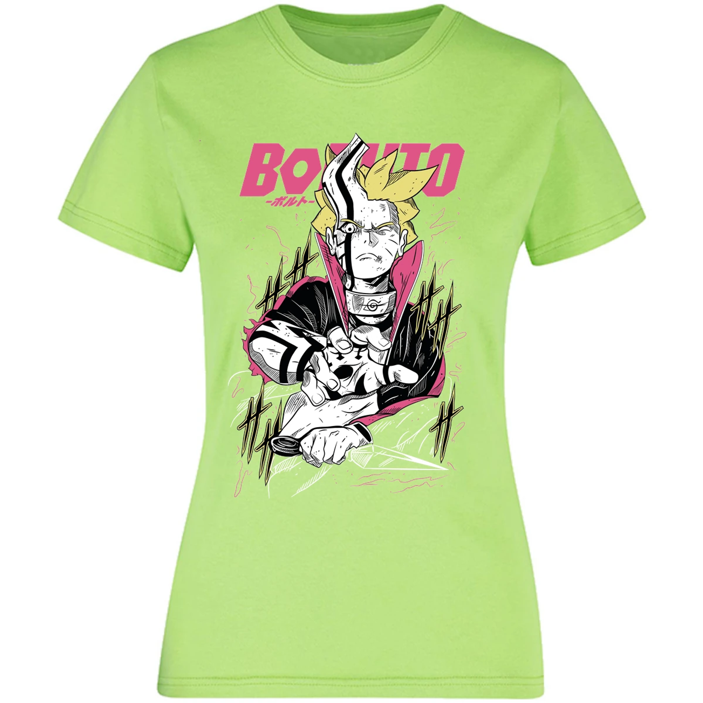 Blusa Naruto Boruto Basic Blusa para Mujer 8
