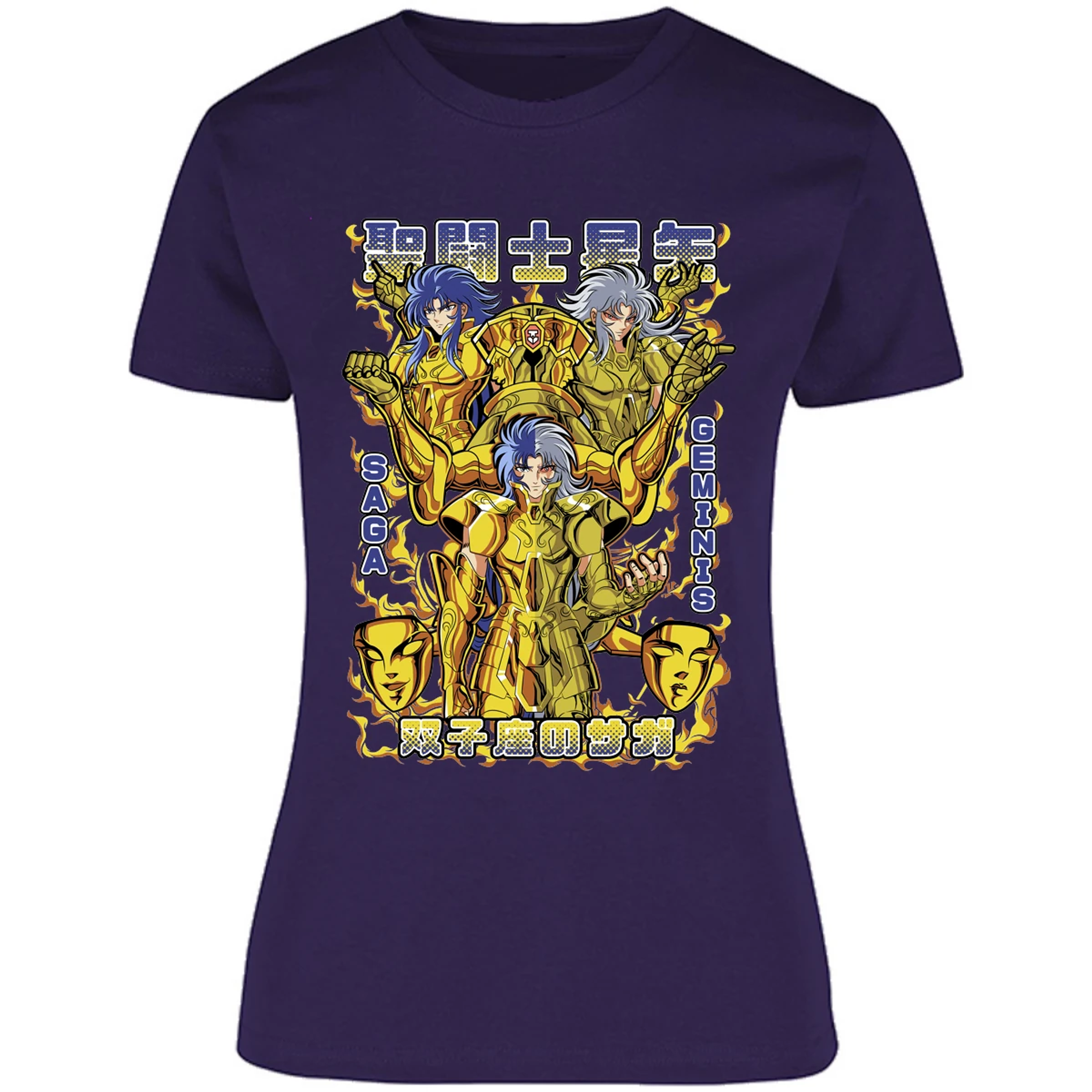 Blusa Saint Seiya Saga De Geminis Blusa para Mujer 11