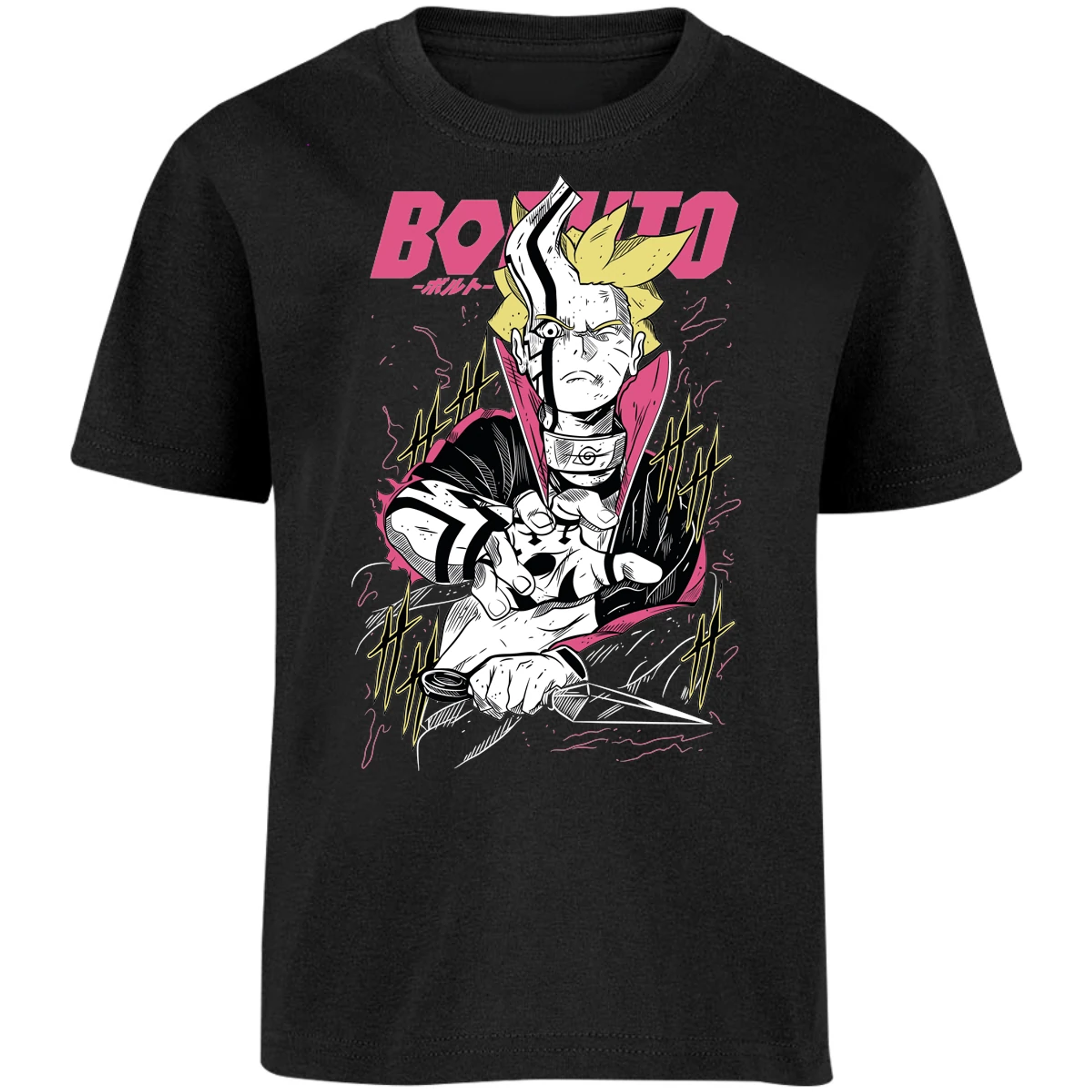 Playera Naruto Boruto Basic para Niño 12