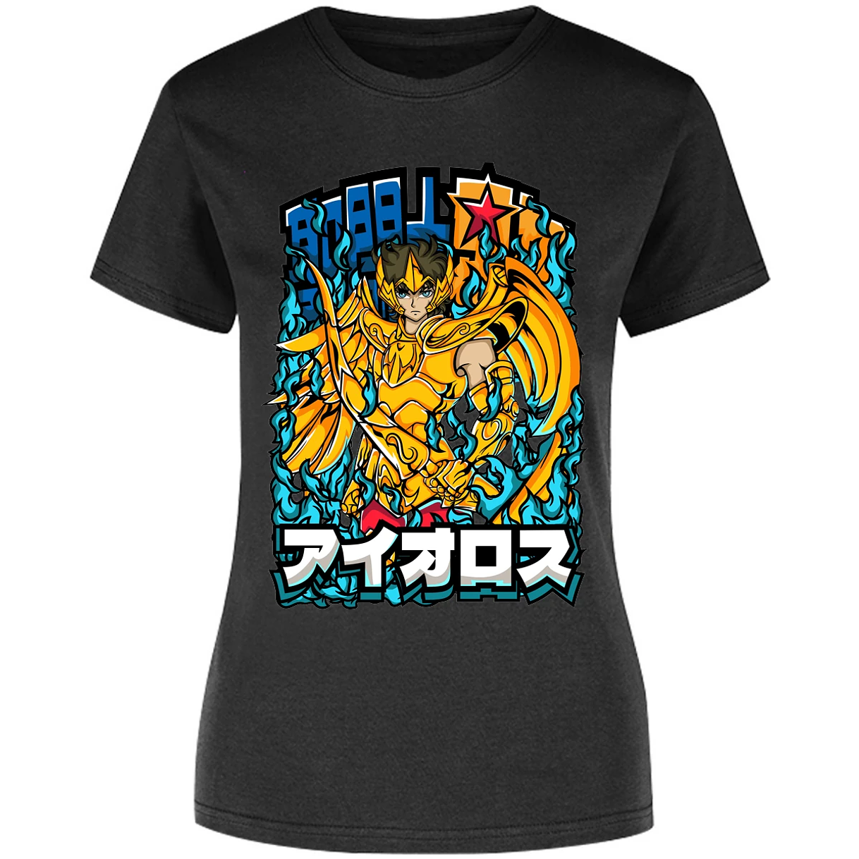 Blusa Saint Seiya Sagitario Anime Blusa para Mujer 5