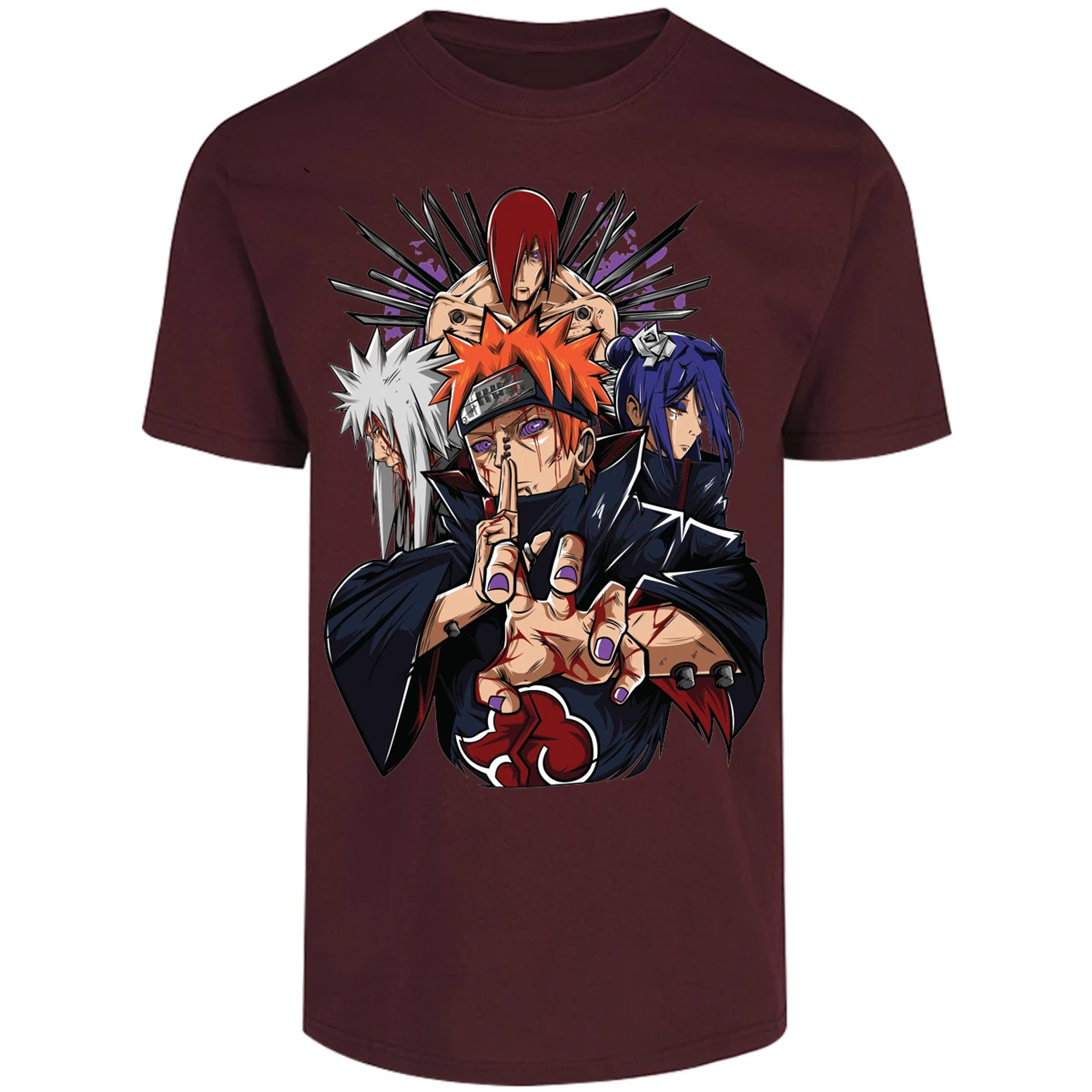 Playera Naruto Pain Anime para Adulto 20