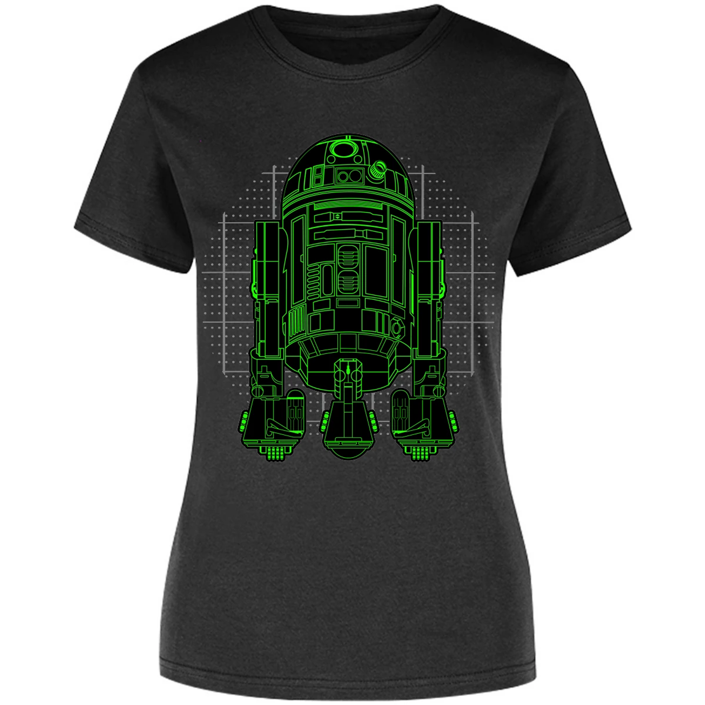 Blusa Star Wars R2d2 Blusa para Mujer 7