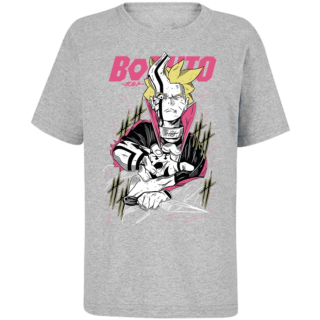Playera Naruto Boruto Basic para Niño 14