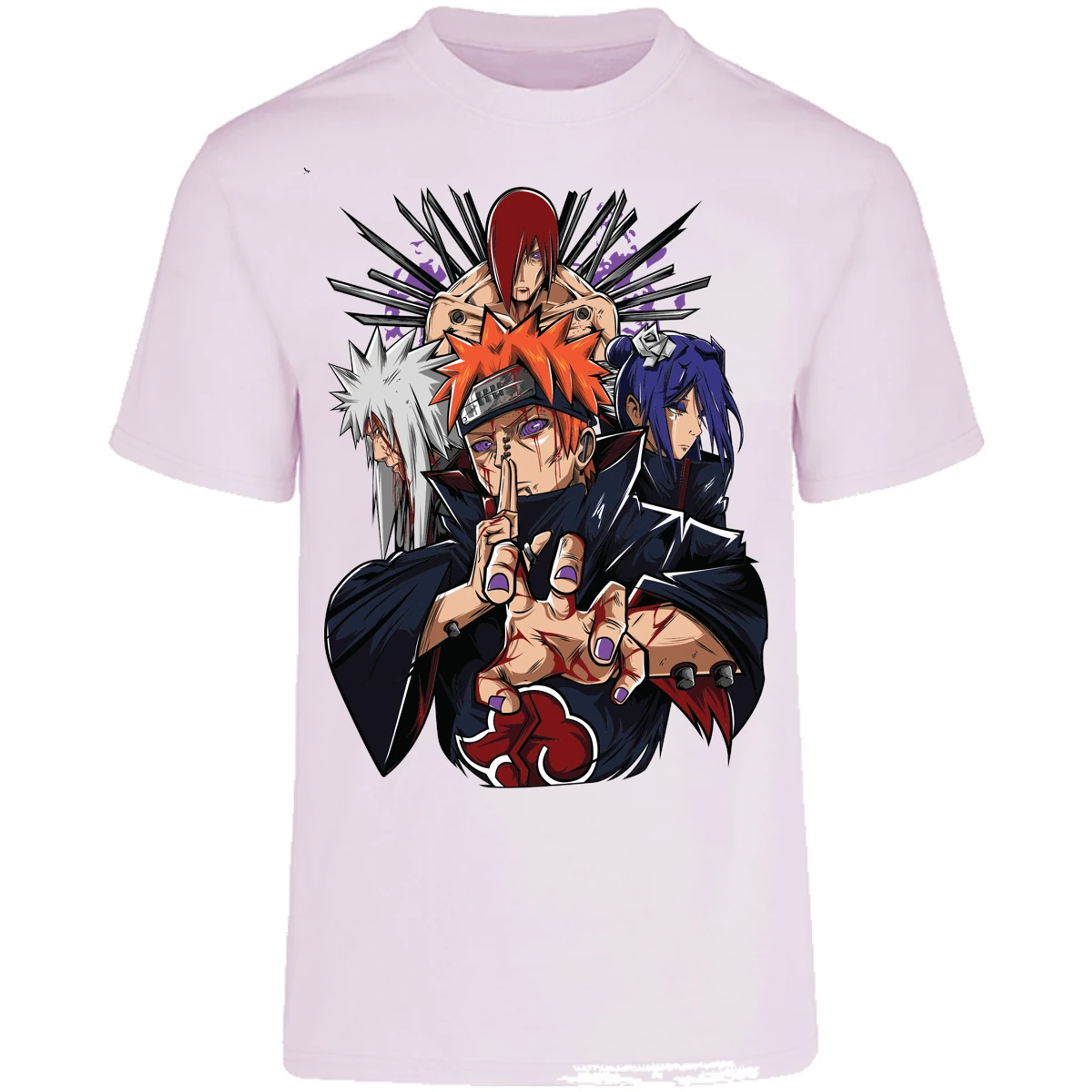 Playera Naruto Pain Anime para Adulto 4