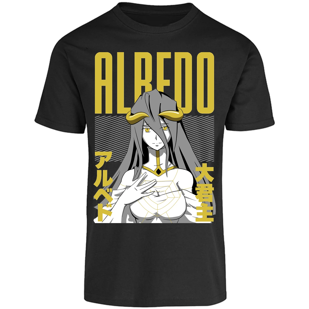 Playera Overlord Anime Albedo para Adulto 26