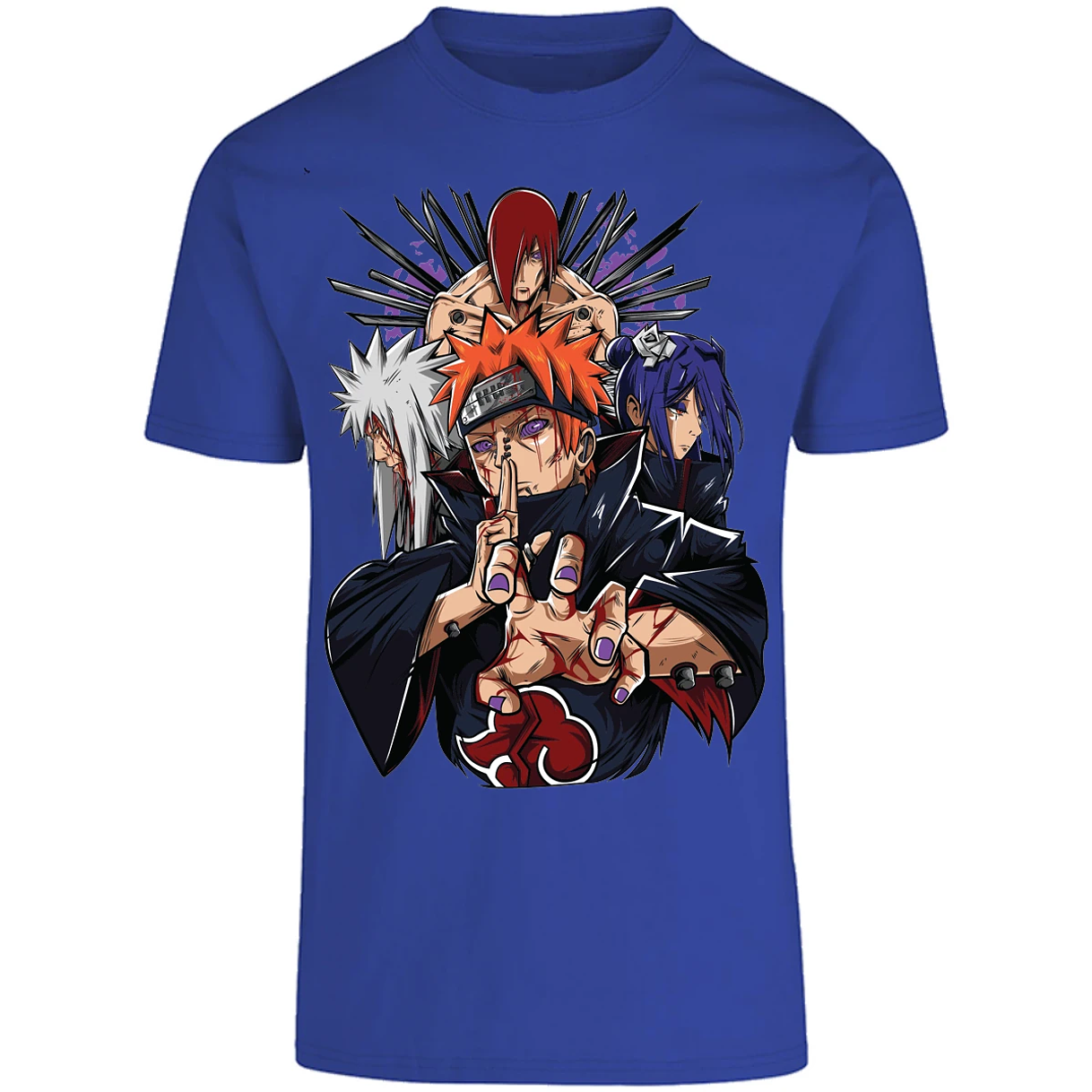 Playera Naruto Pain Anime para Adulto 9