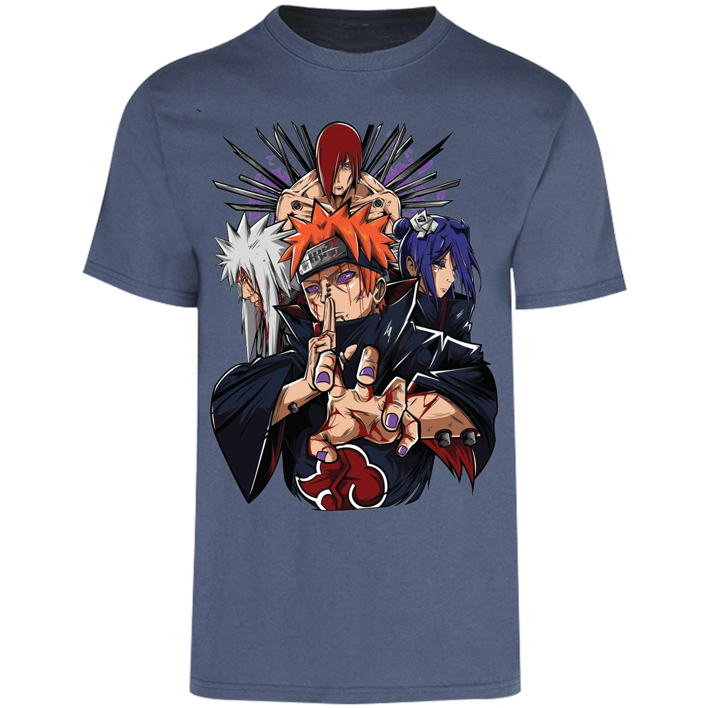 Playera Naruto Pain Anime para Adulto 25