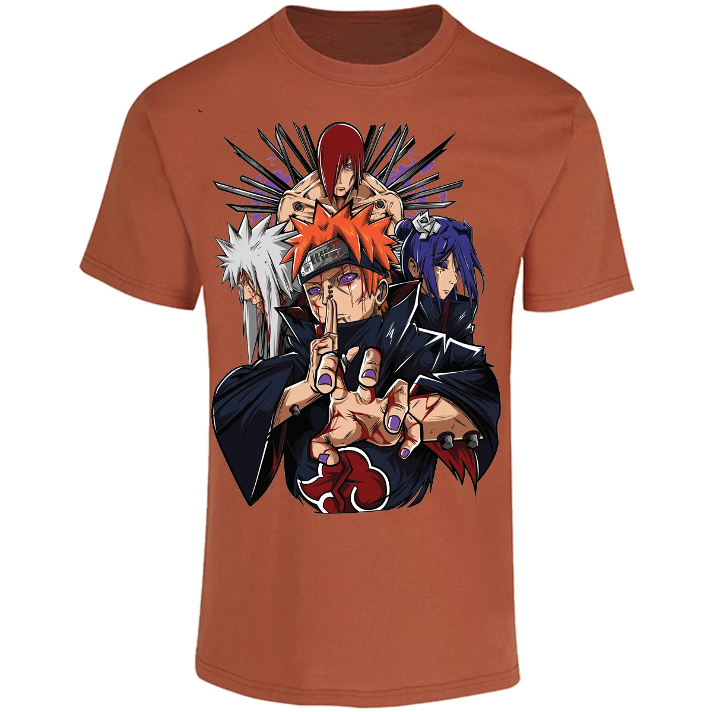 Playera Naruto Pain Anime para Adulto 30