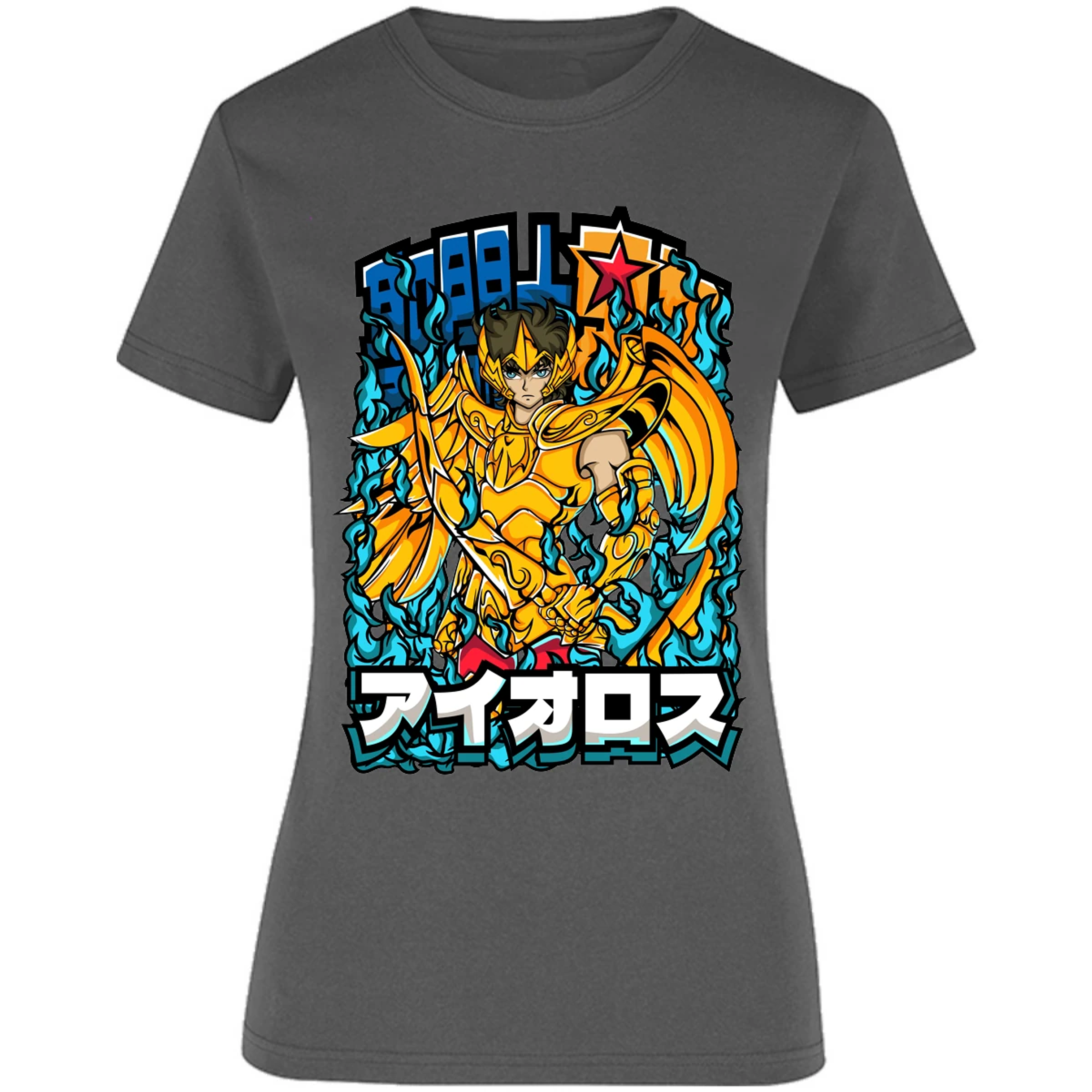Blusa Saint Seiya Sagitario Anime Blusa para Mujer 4