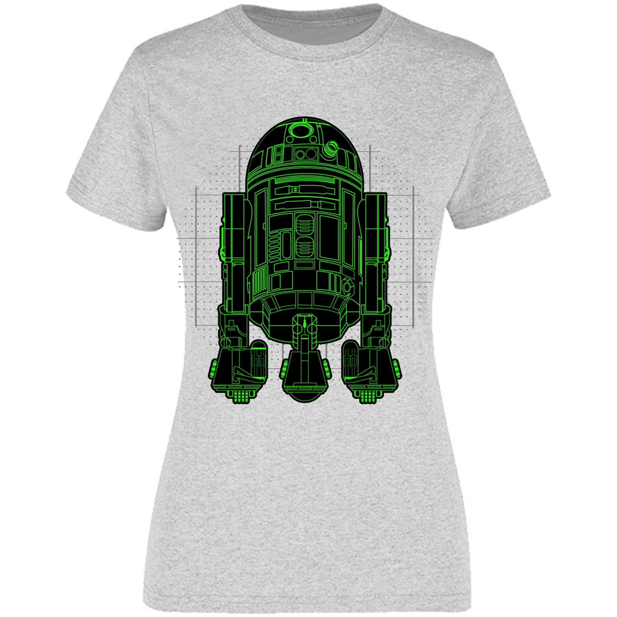 Blusa Star Wars R2d2 Blusa para Mujer 16