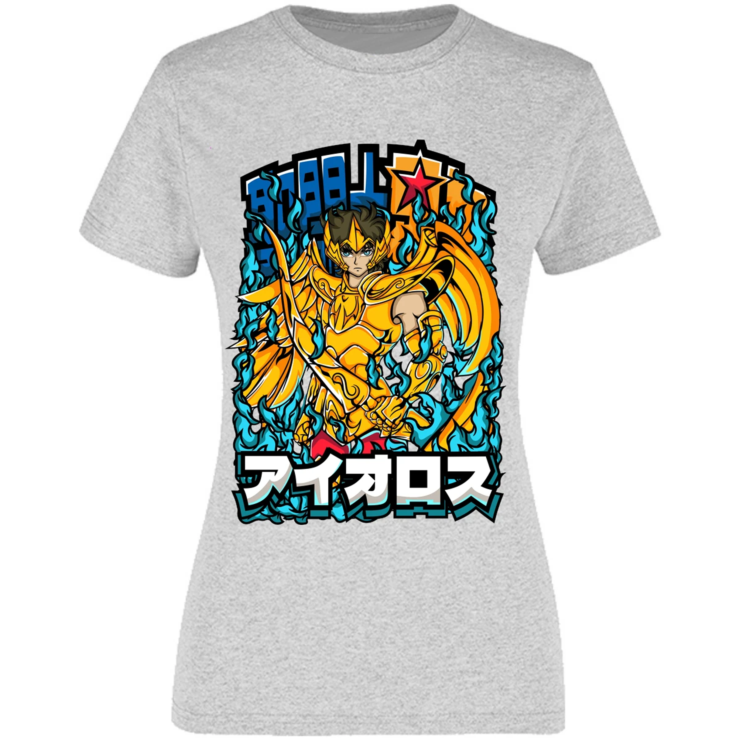 Blusa Saint Seiya Sagitario Anime Blusa para Mujer 3