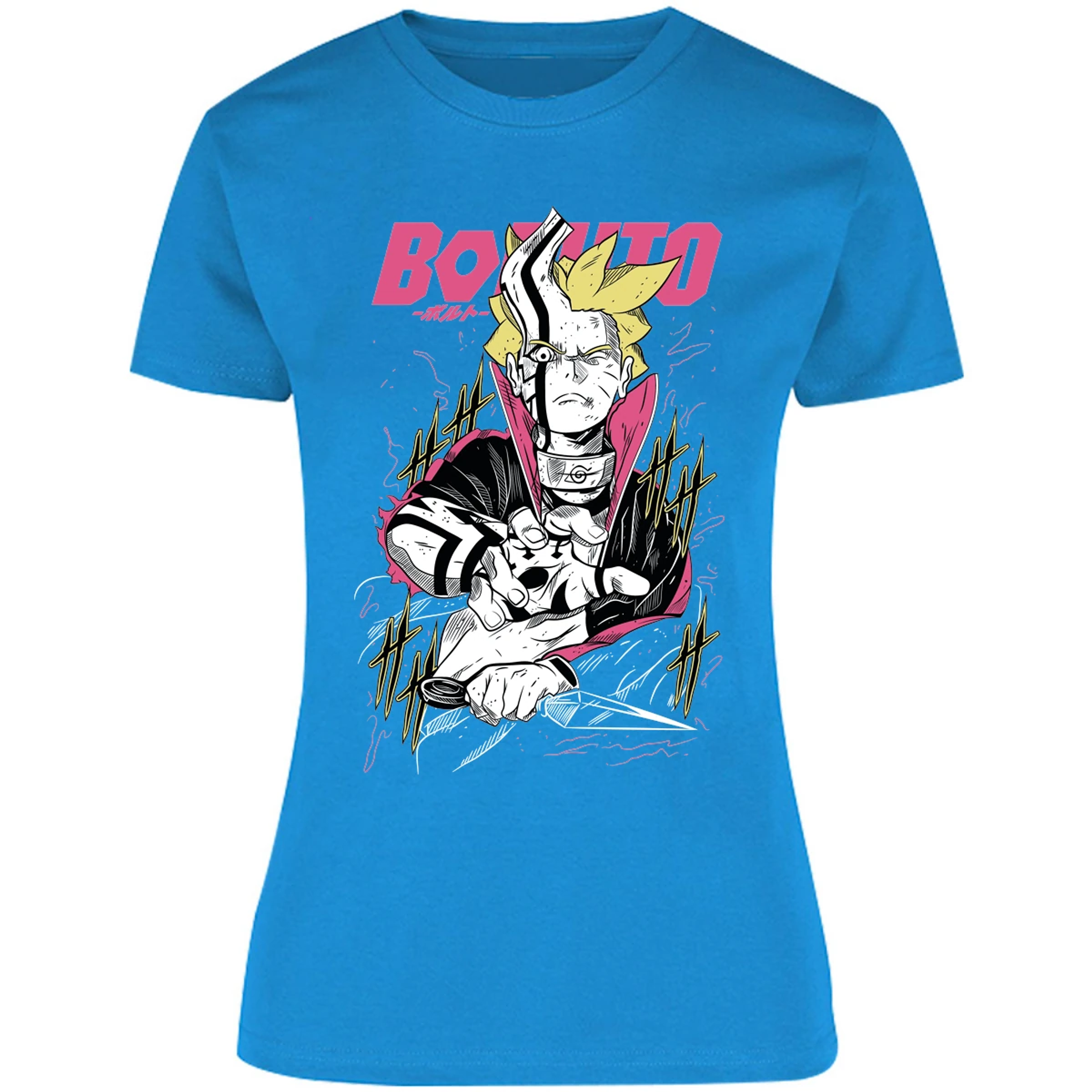 Blusa Naruto Boruto Basic Blusa para Mujer 9