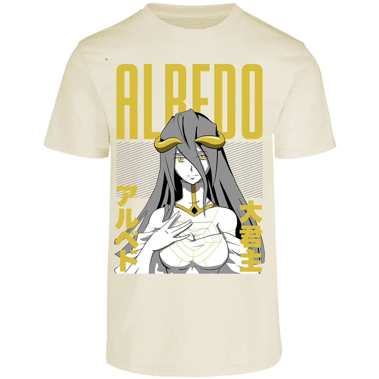 Playera Overlord Anime Albedo para Adulto 20
