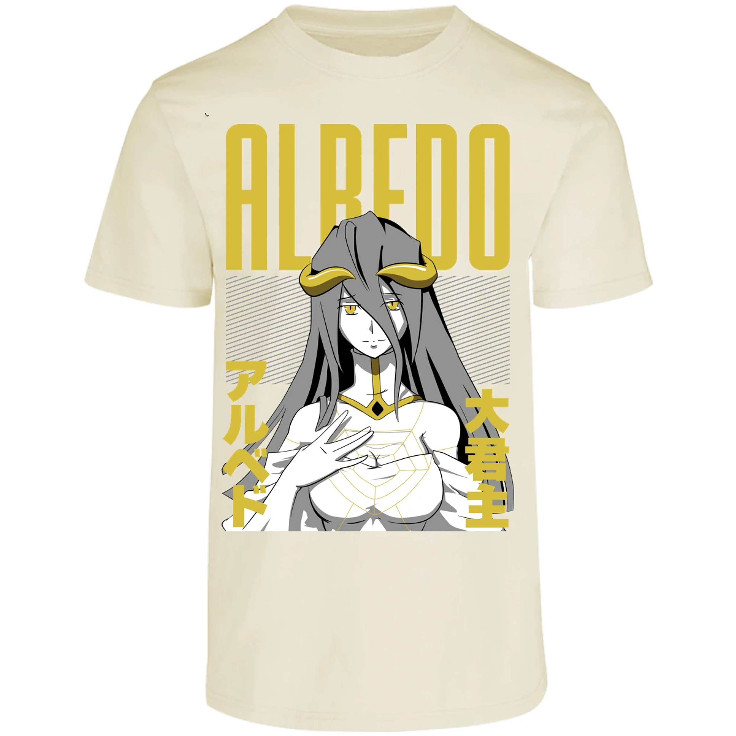 Playera Overlord Anime Albedo para Adulto 20