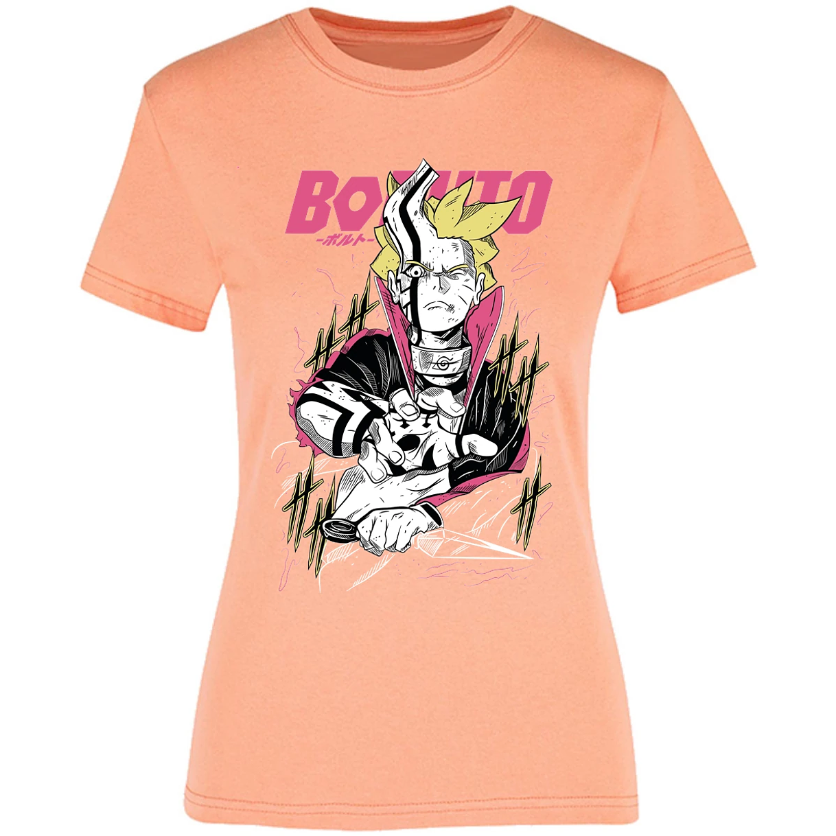Blusa Naruto Boruto Basic Blusa para Mujer 14