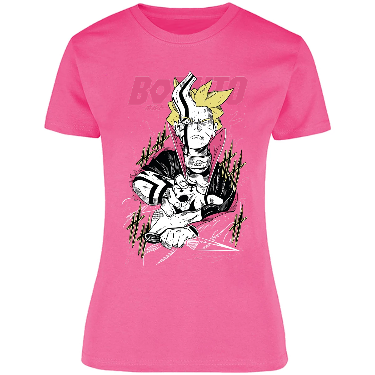 Blusa Naruto Boruto Basic Blusa para Mujer 16